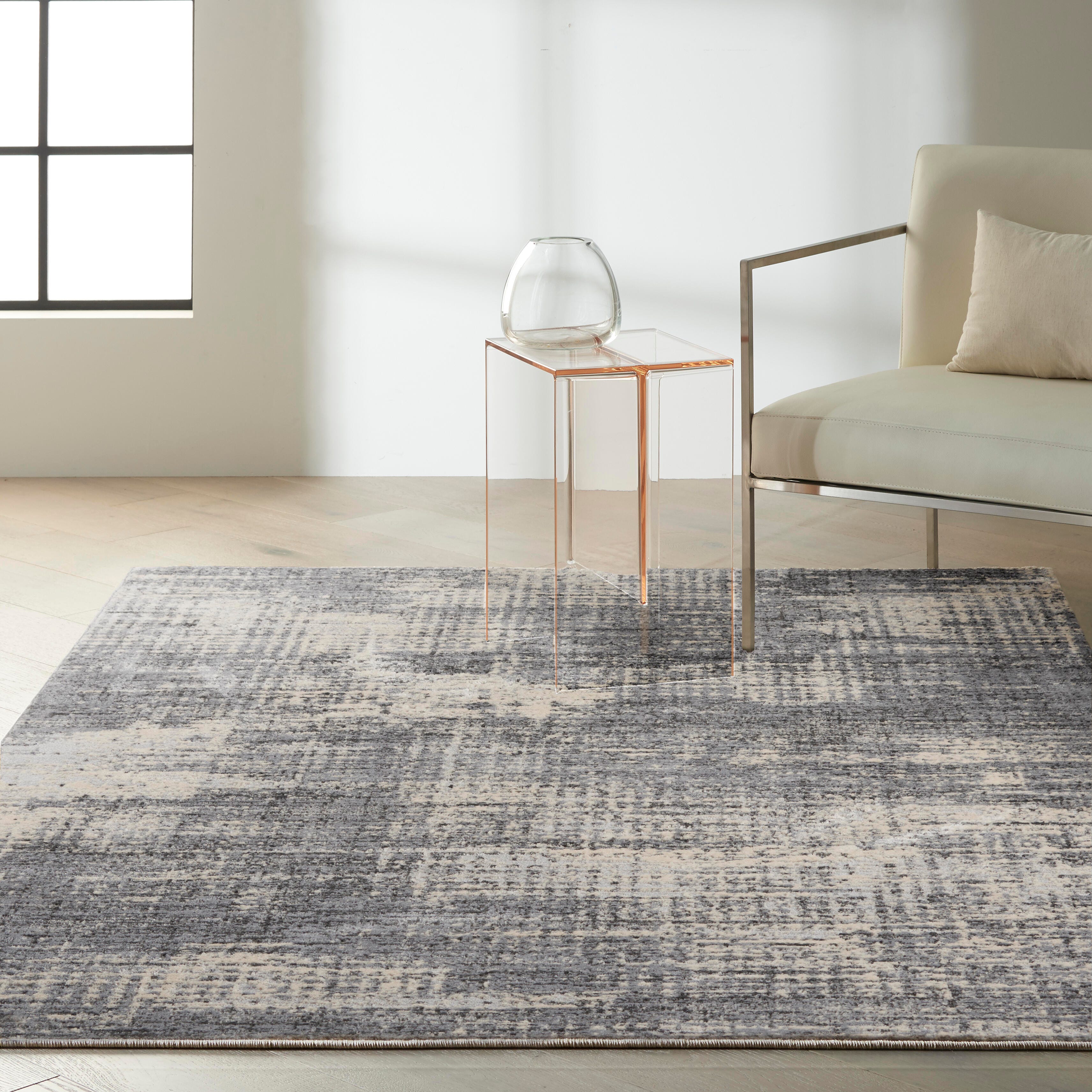 Calvin Klein Calvin Klein Ck950 Rush 5'3" x 7'3" Grey/Beige Modern Indoor Rug, Gray/Beige, rollover