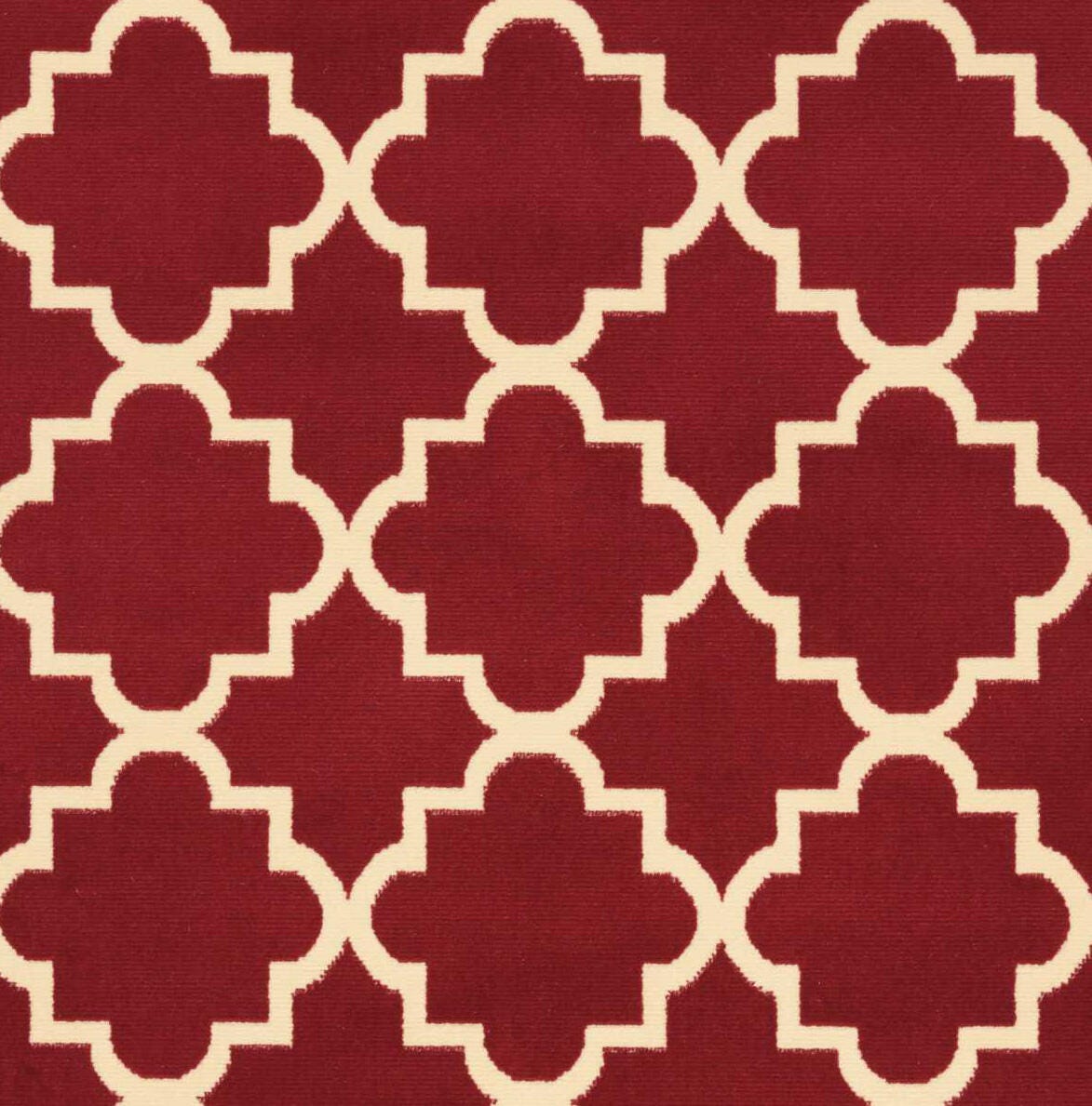 Nourison Nourison Grafix 5'3" x 7'3" Red Bohemian Indoor Rug, Red, large
