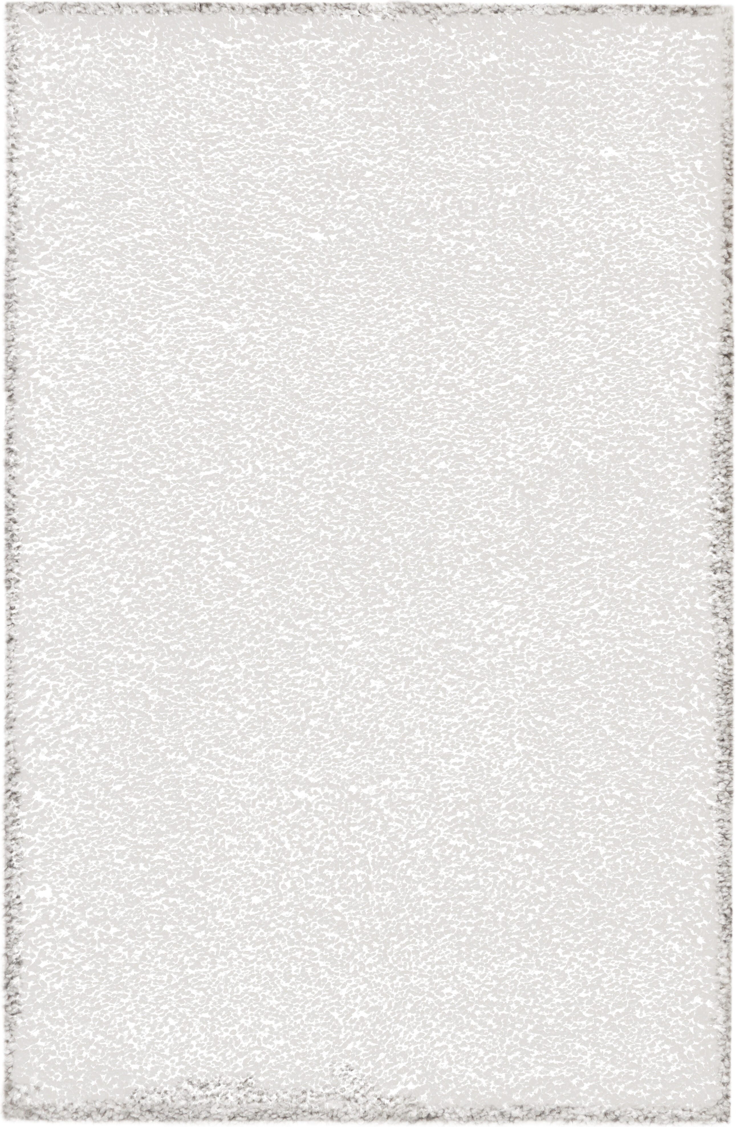 Nourison Nourison Malibu Shag 3' x 5' Silver Grey Shag Indoor Rug, Silver Gray, large