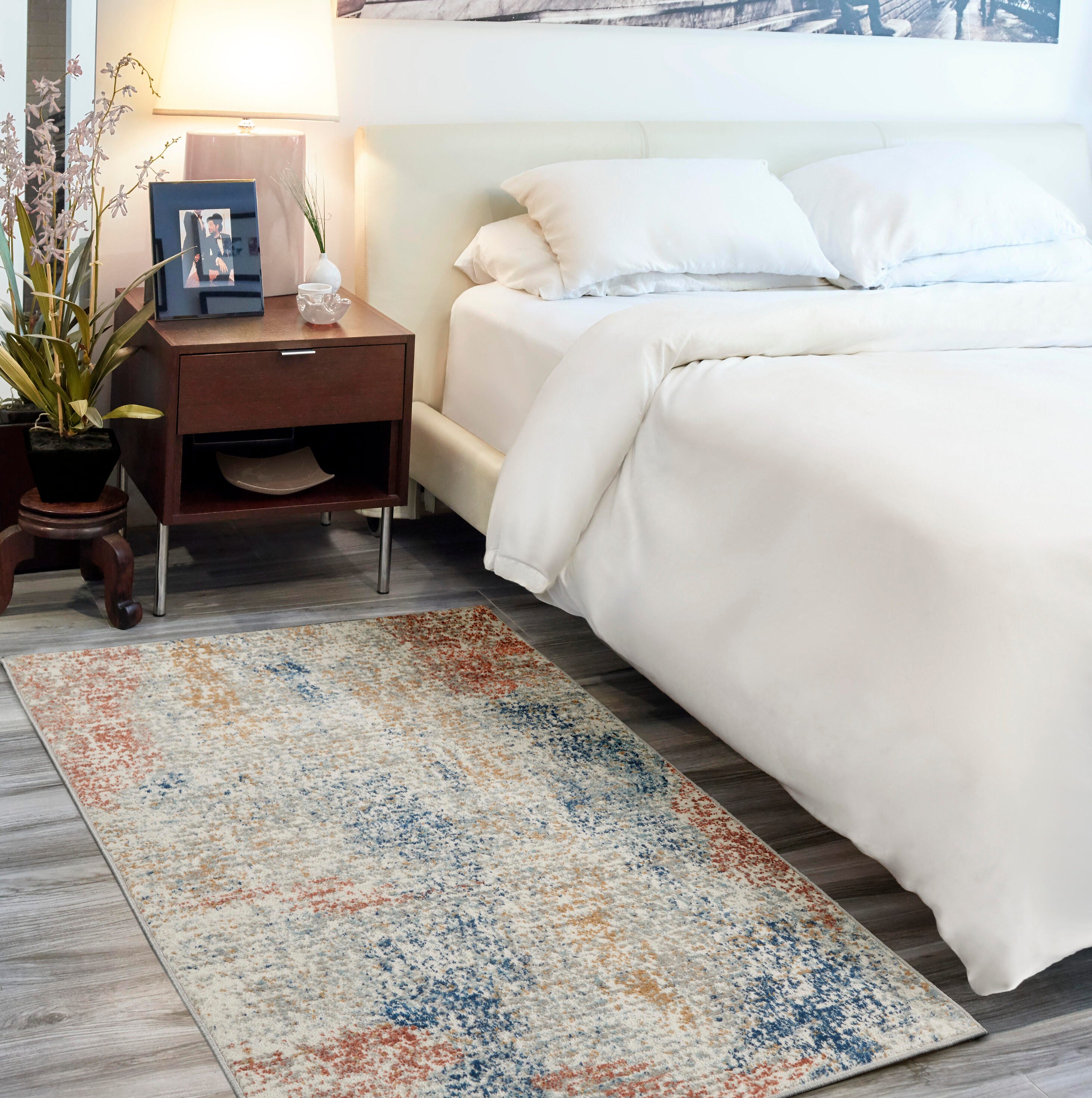 Nourison Home Nourison Quarry 3' x 5' Ivory/Multi Contemporary Indoor Rug, , rollover