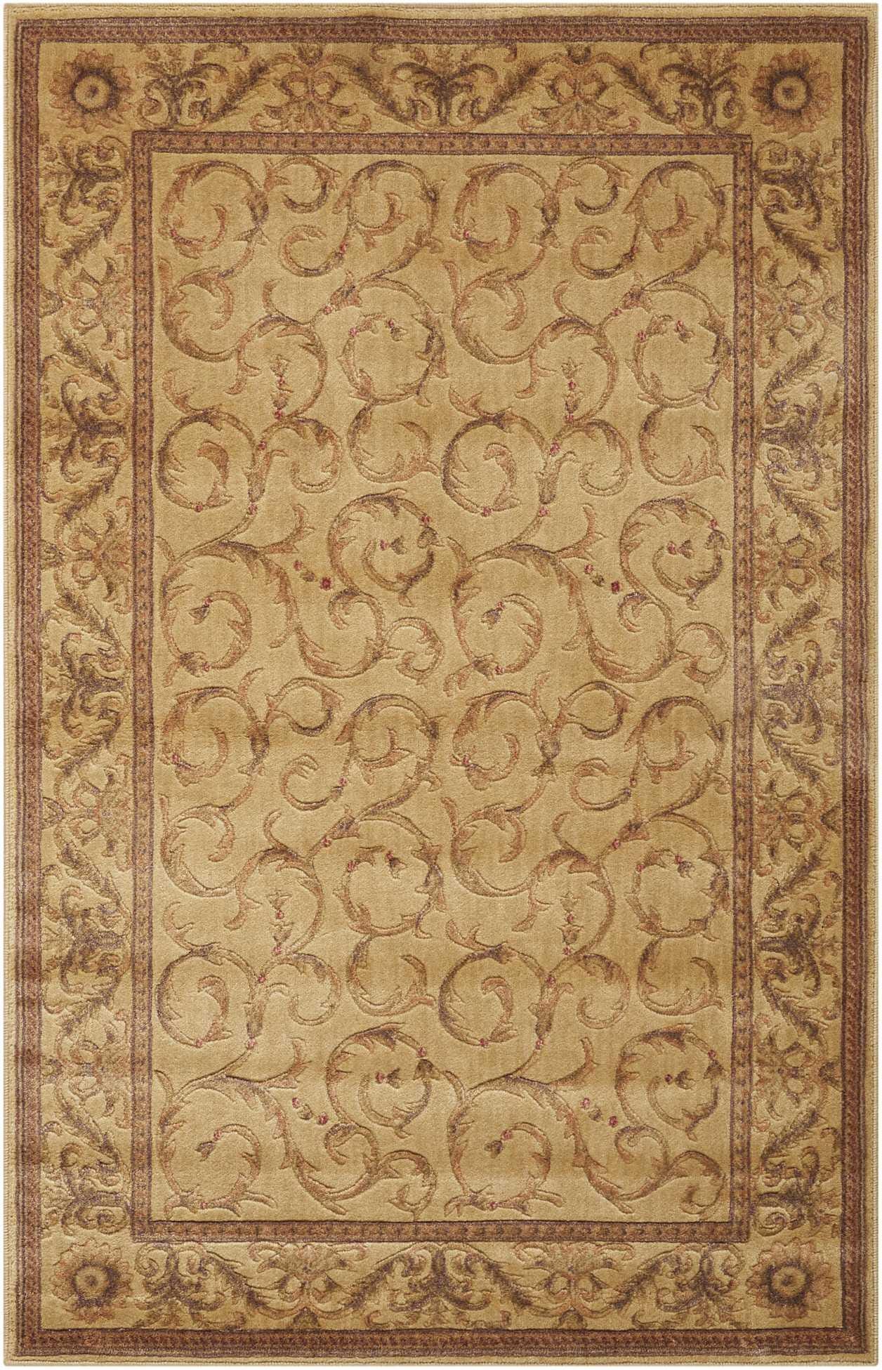 Nourison Home Nourison Somerset 2' x 2'9" Ivory Traditional Indoor Rug, Ivory, large