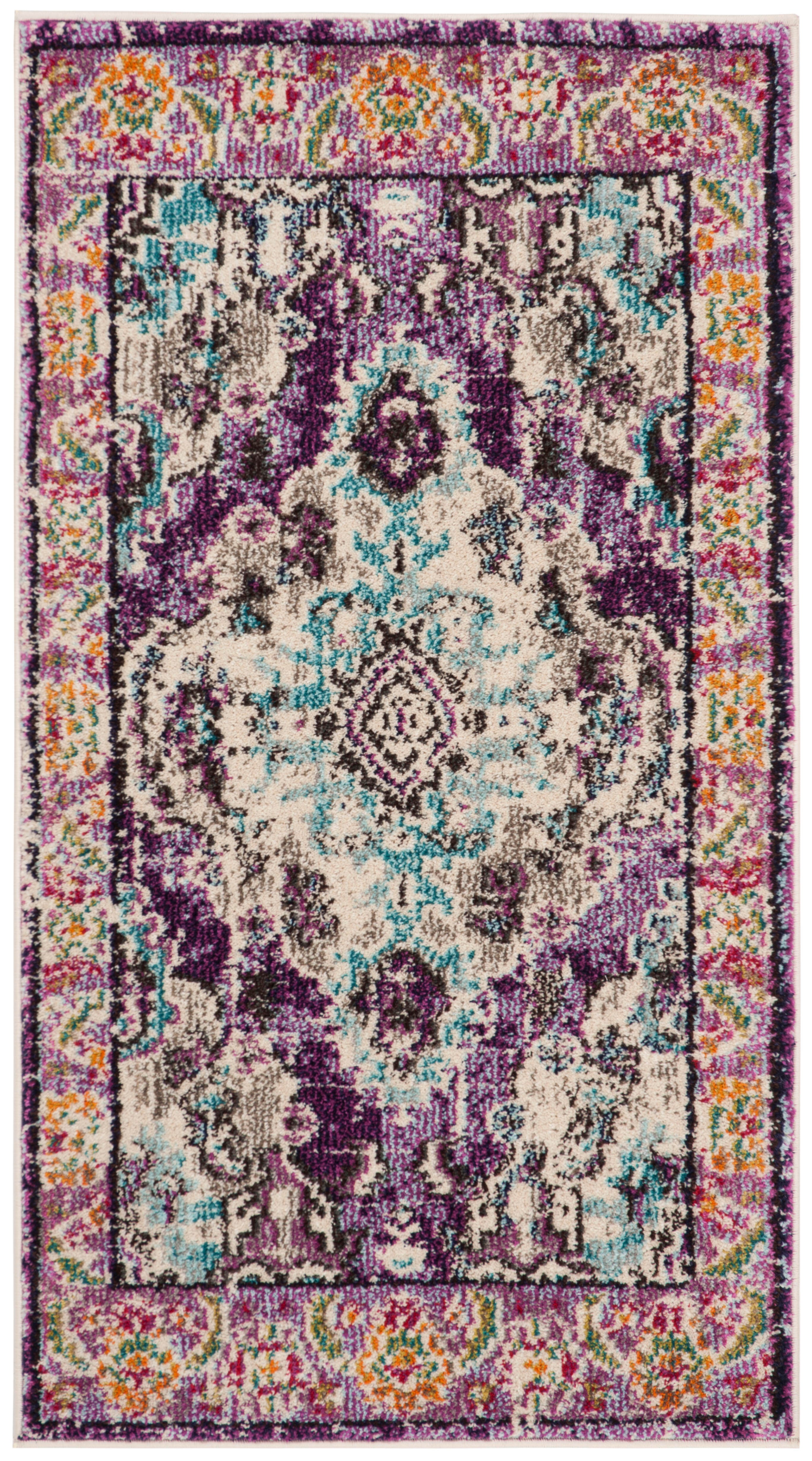 Safavieh Monaco Monaco 2'2" x 4' Accent Rug, Purple, large