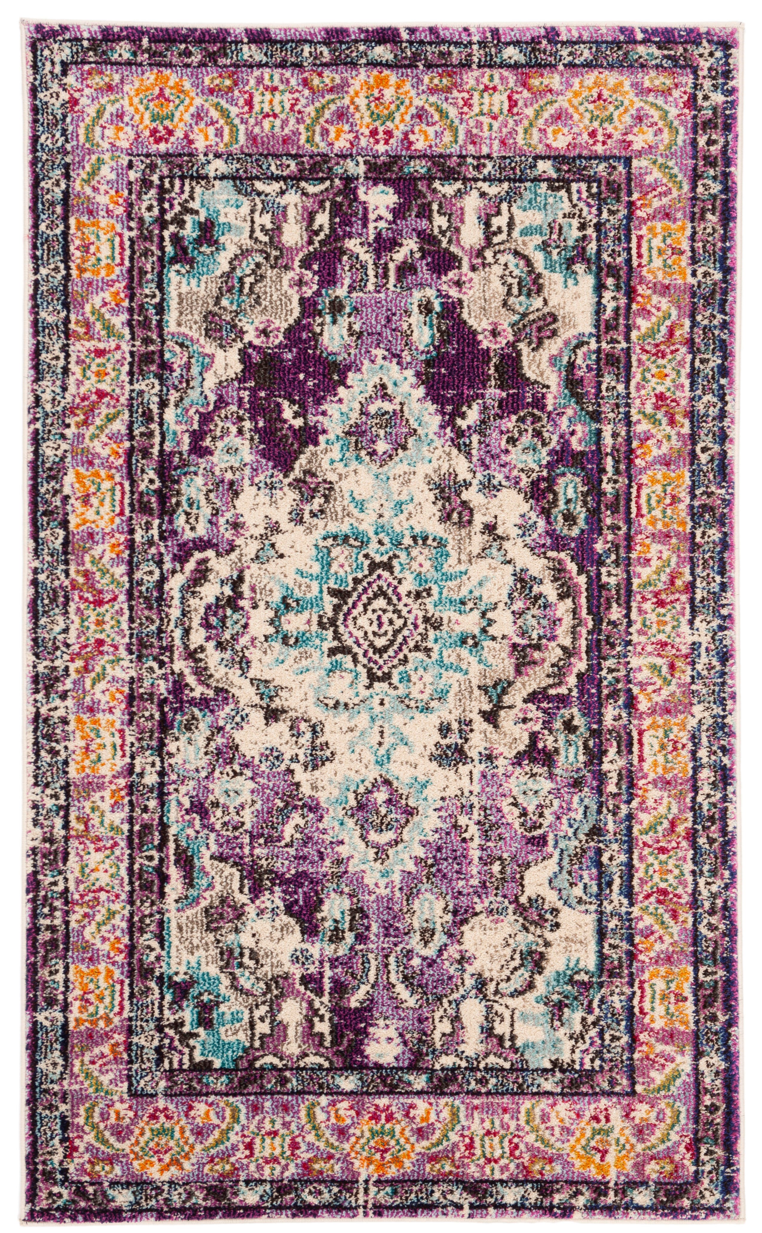 Safavieh Monaco Monaco 4' x 5'7" Accent Rug, Purple, rollover