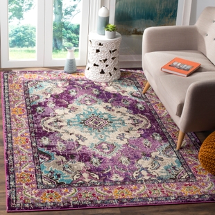 Safavieh Monaco 5'1" x 7'7" Area Rug, Purple, rollover