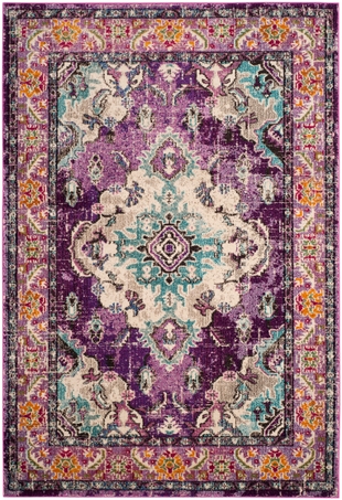 Safavieh Monaco 5'1" x 7'7" Area Rug, Purple, large