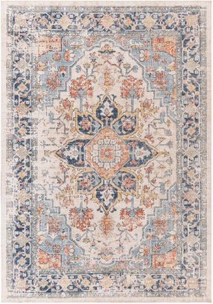 Surya Huntington 5'3" x 7' Area Rug, Dark Blue, large