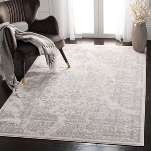 Safavieh Adirondack 5' 1" x 7' 6" Area Rug, Ivory/Silver, rollover