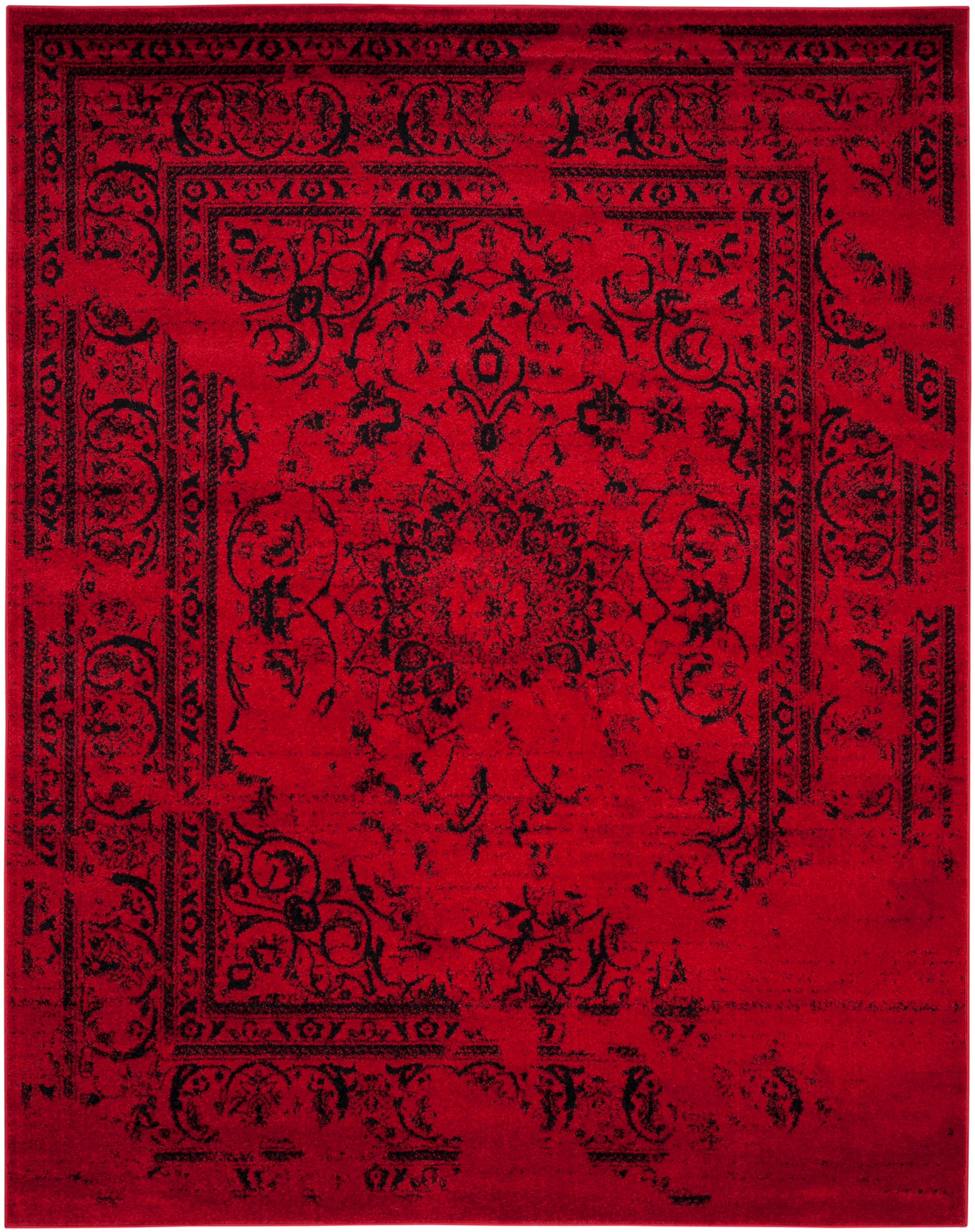Safavieh Adirondack Adirondack 11' x 15' Area Rug, Red/Black, rollover
