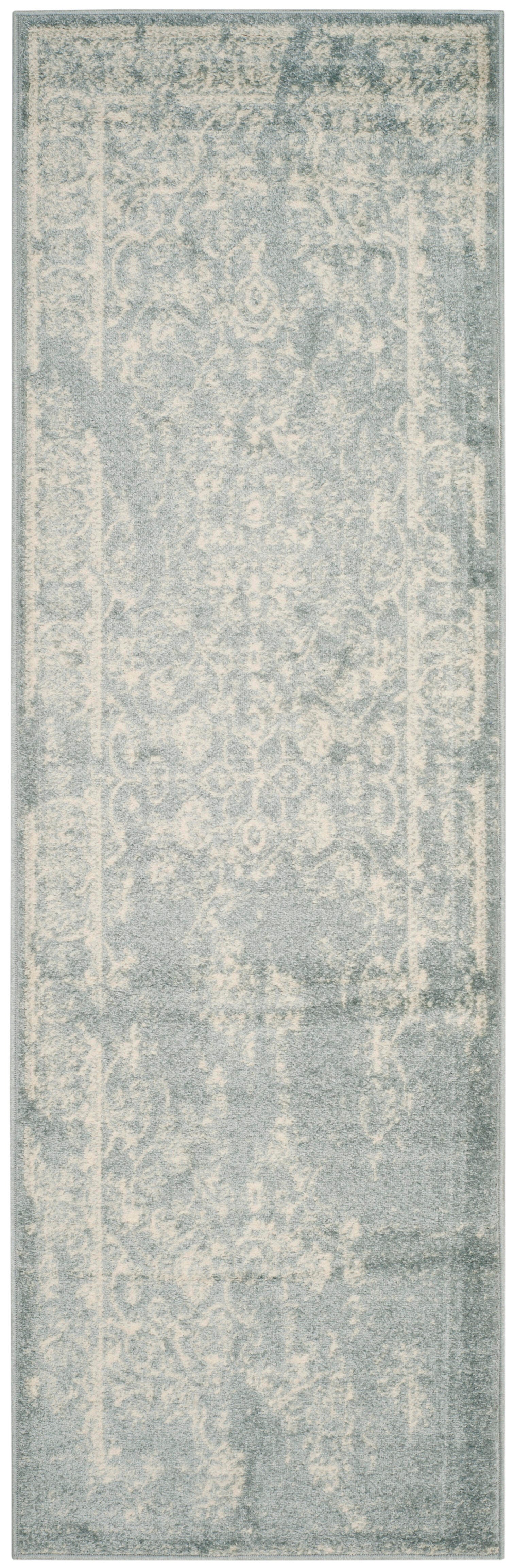 Safavieh Adirondack 2' 6" x 8' Runner, Slate/Ivory, large