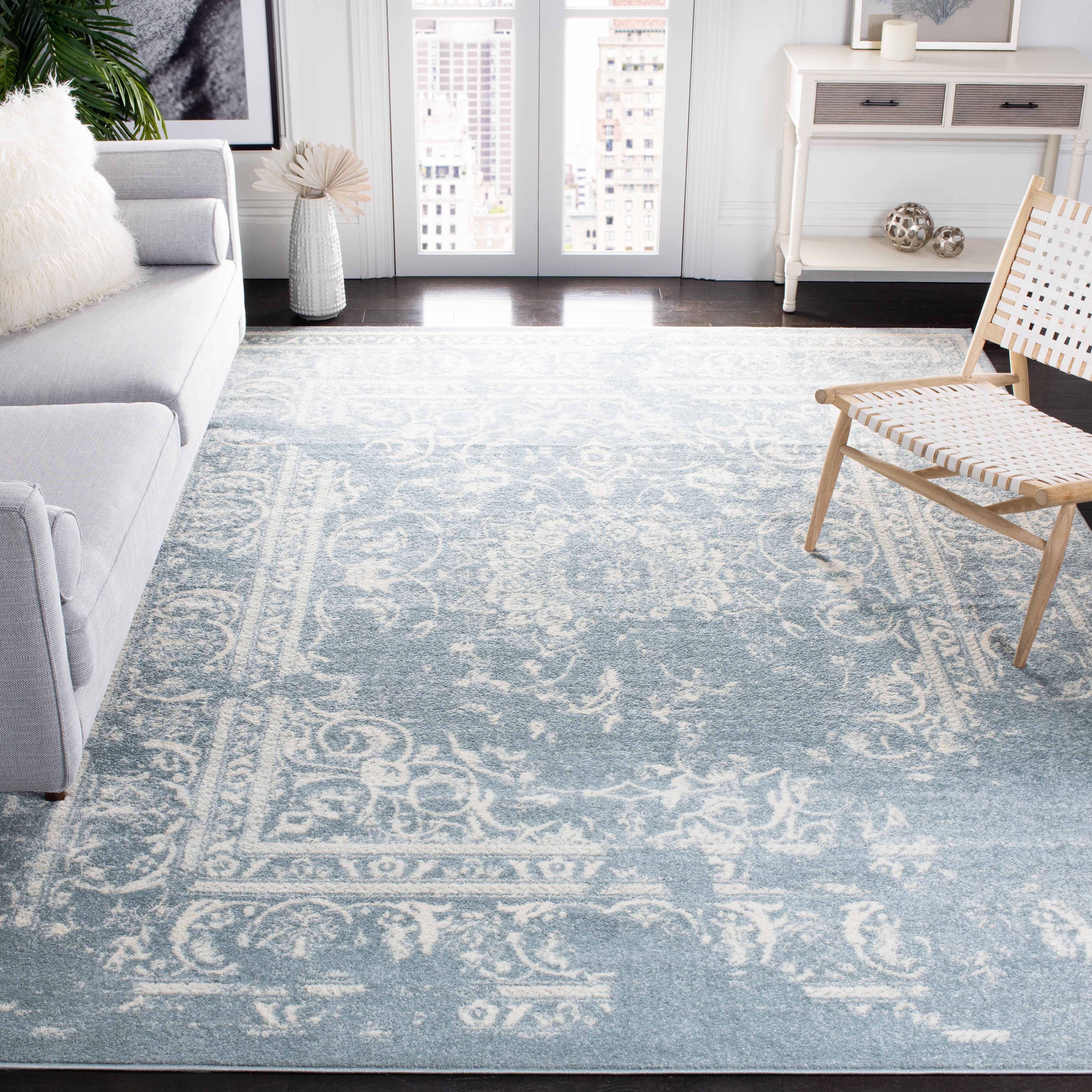 Safavieh Adirondack Adirondack 8' x 10' Area Rug, Slate/Ivory, rollover