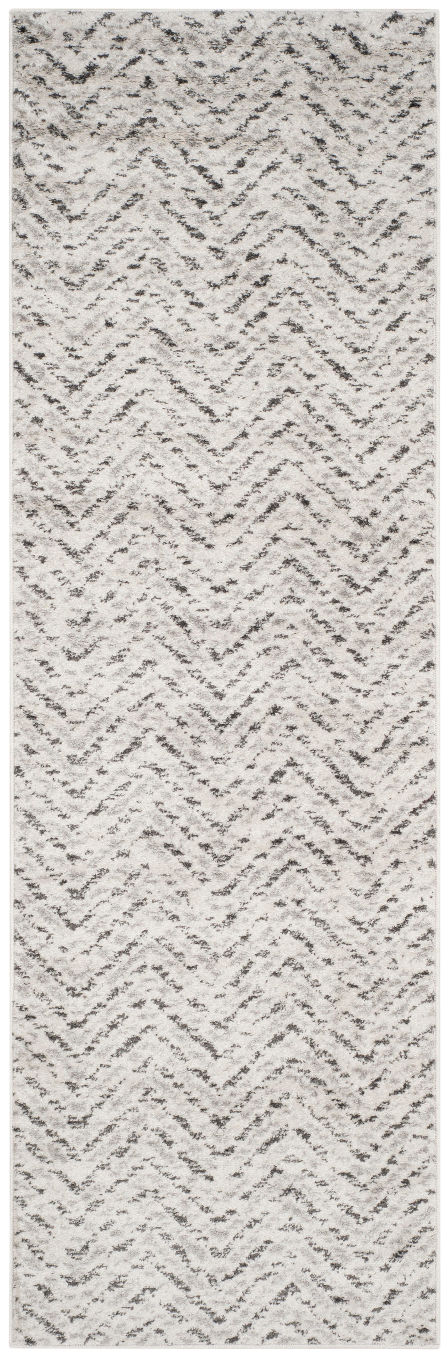 Safavieh Adirondack Adirondack 2' 6" x 8' Runner, Ivory/Charcoal, large