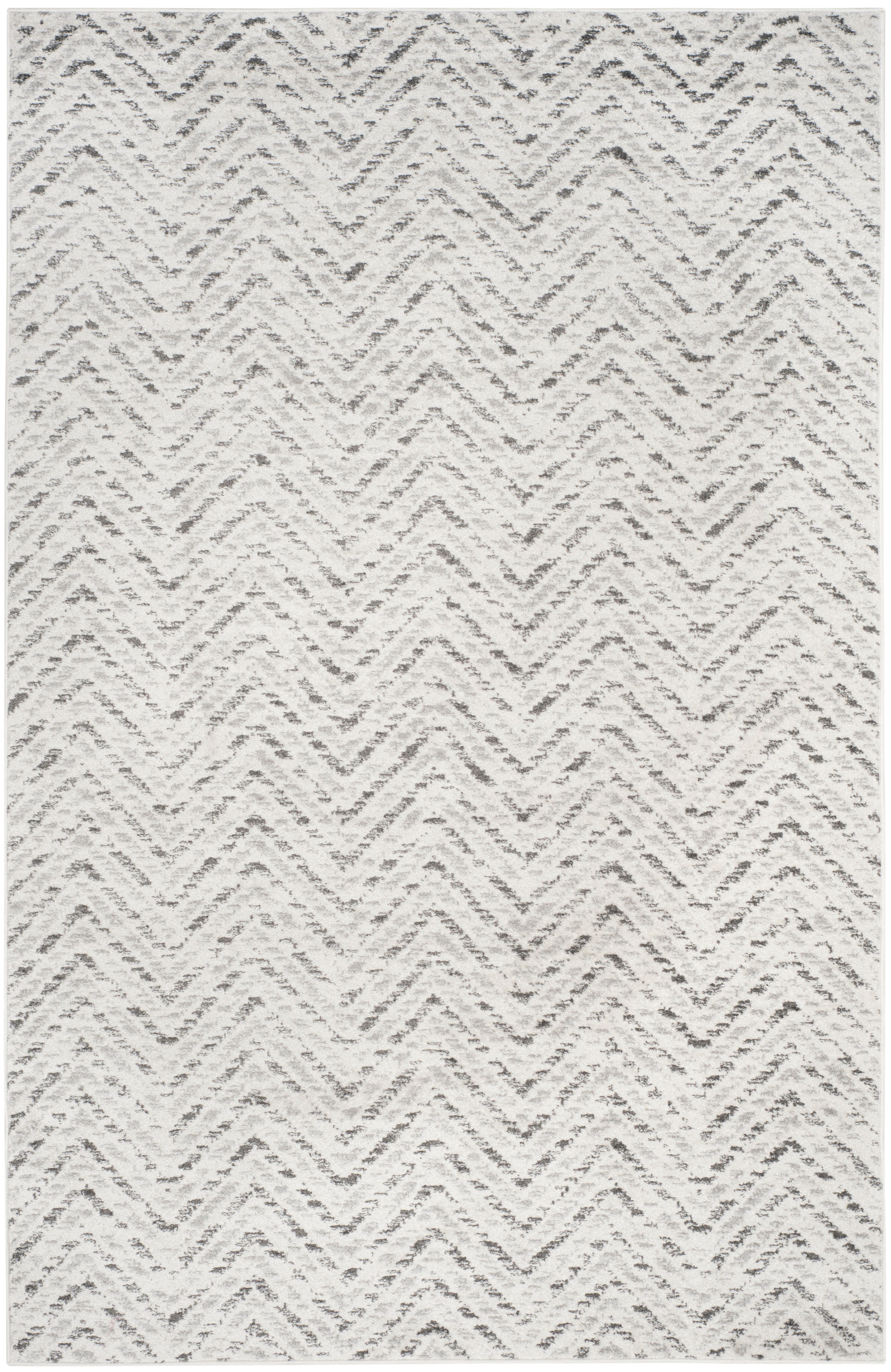 Safavieh Adirondack Adirondack 6' x 9' Area Rug, Ivory/Charcoal, large