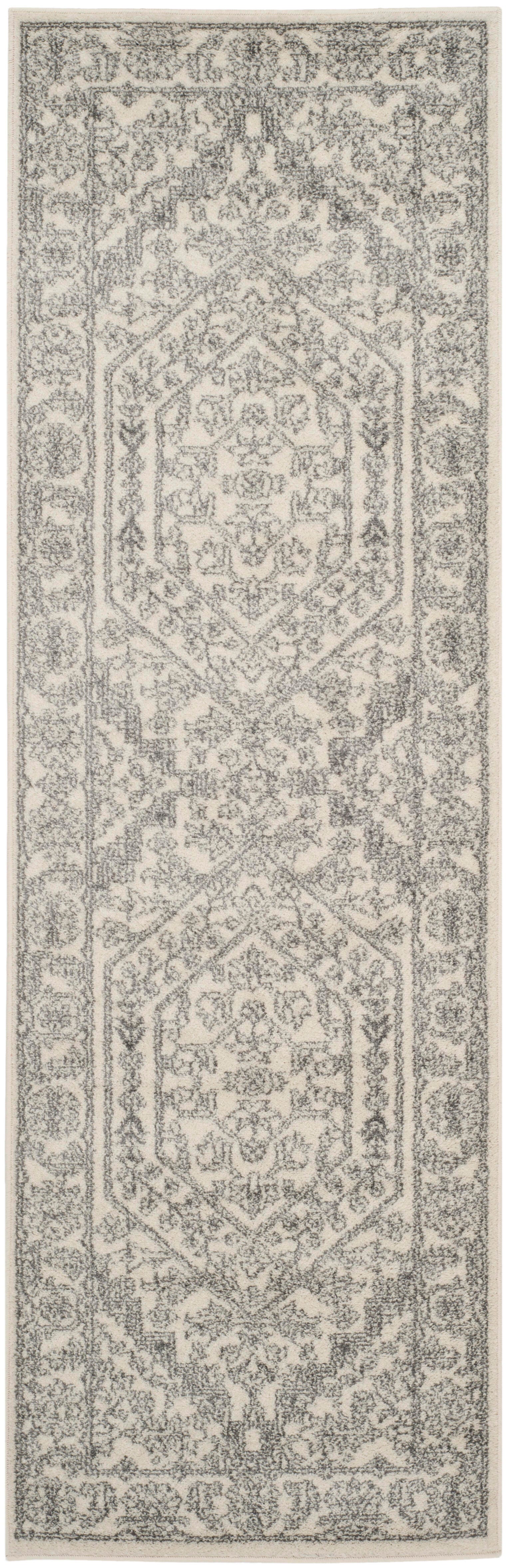 Safavieh Adirondack 2' 6" x 12' Runner, Ivory/Silver, rollover