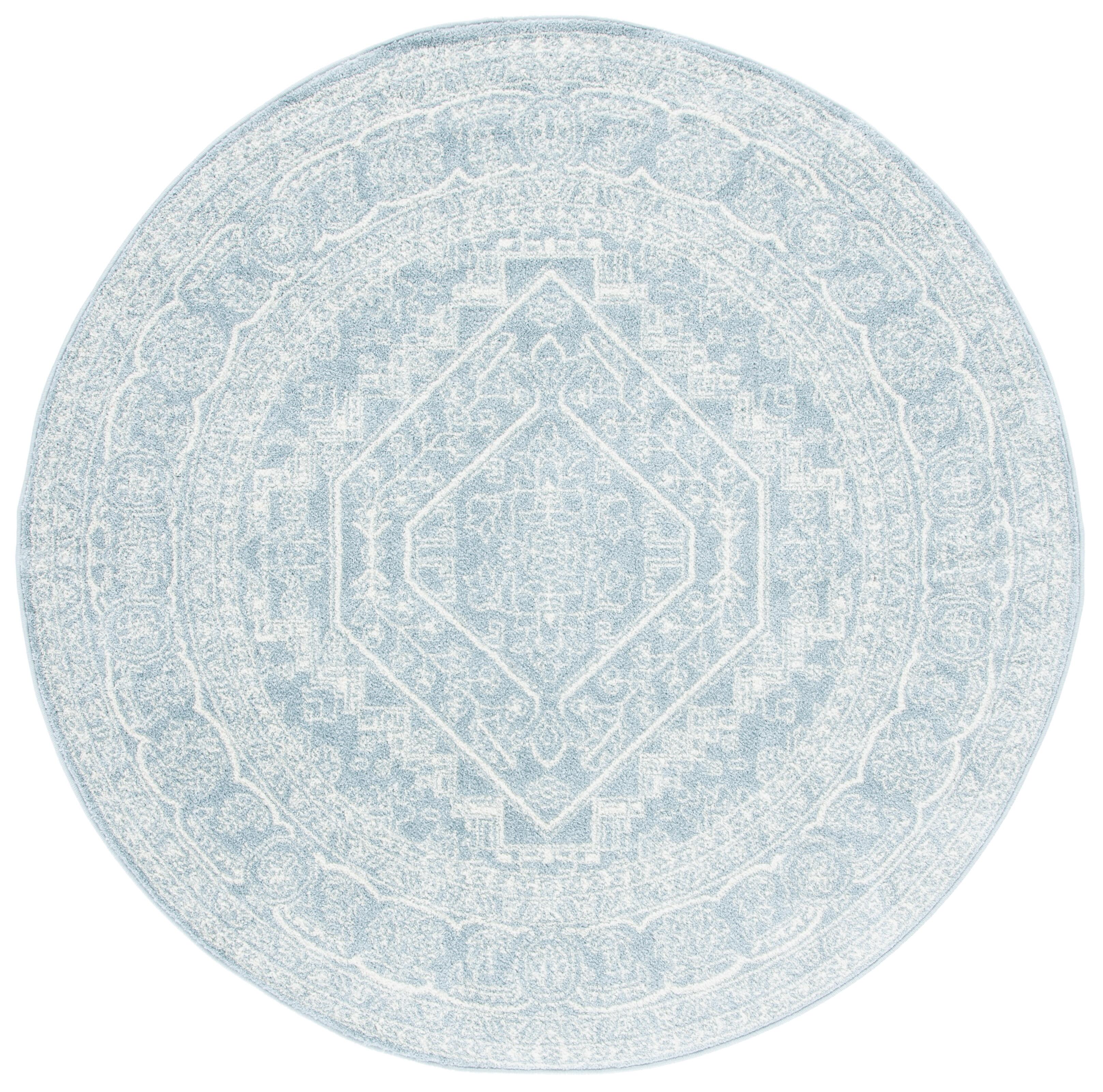 Safavieh Adirondack 6' x 6' Round Area Rug, Slate/Ivory, large