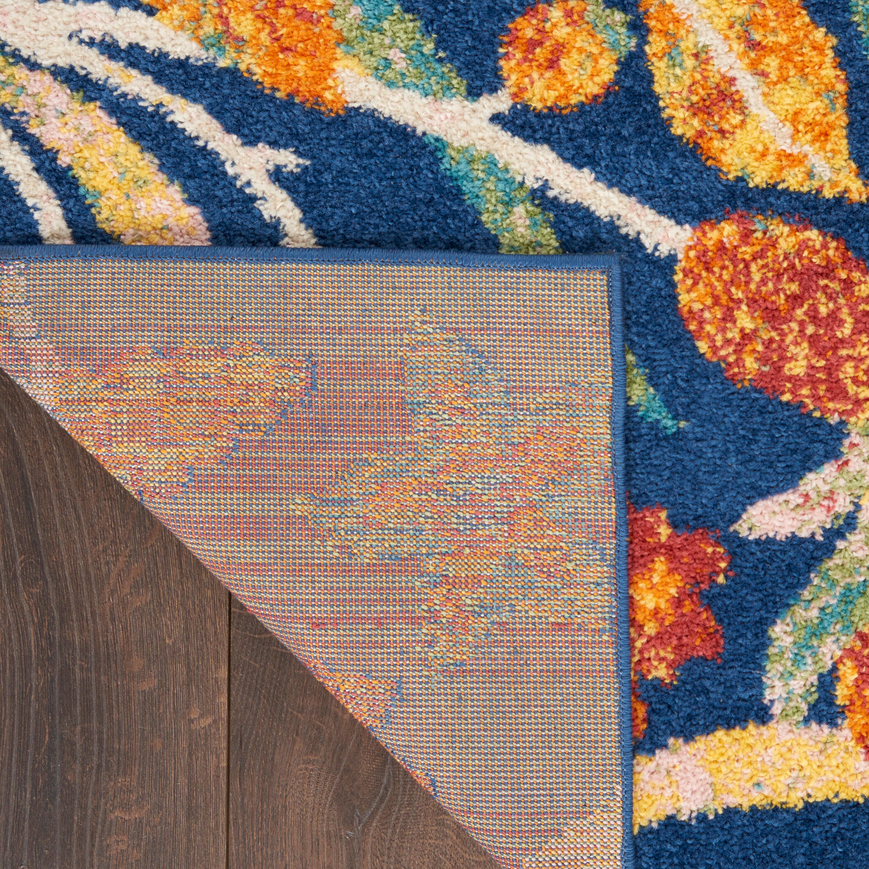 Nourison Home Allur 2' x 3' Botanical Accent Rug, Navy, large