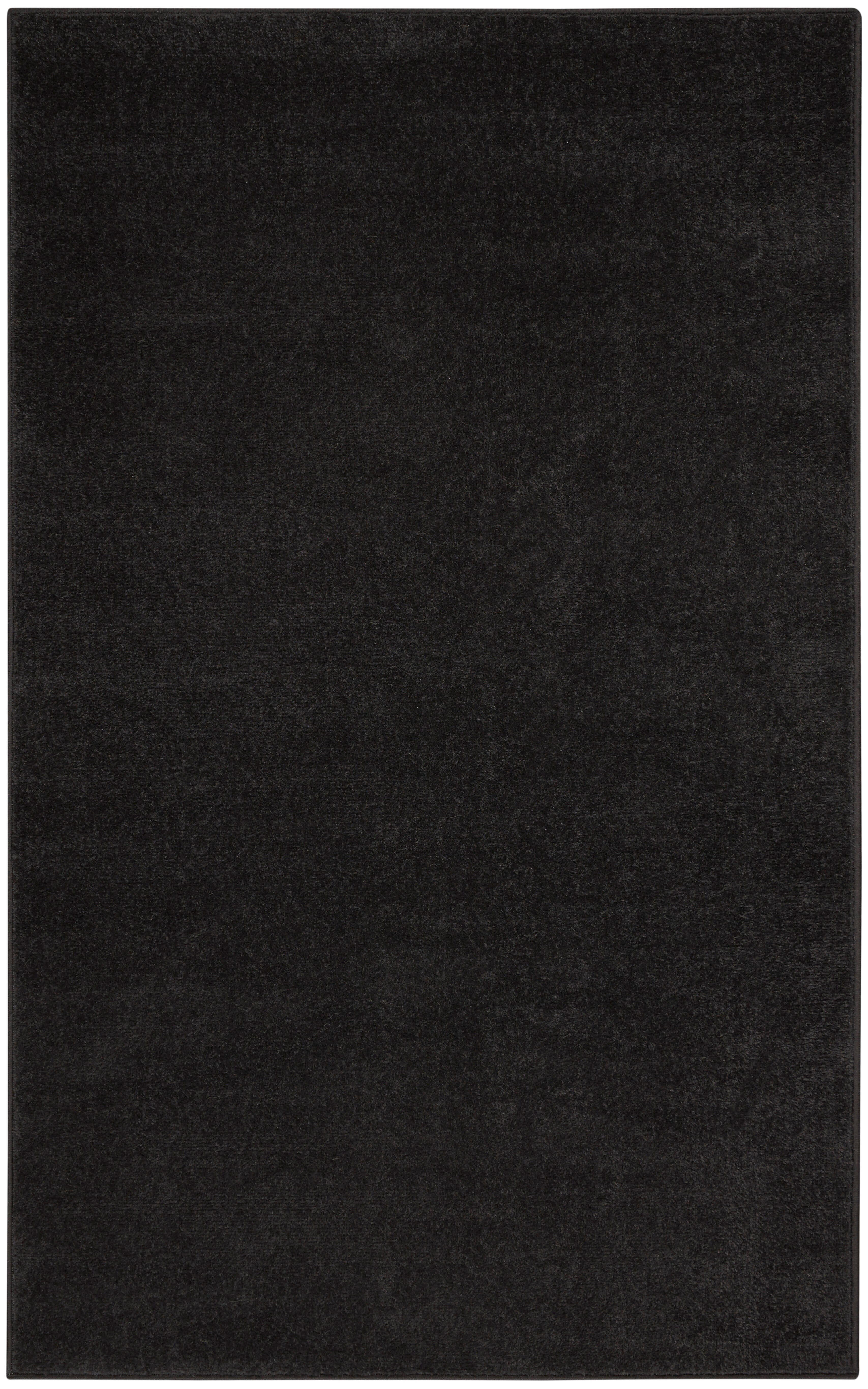 Nourison Home Nourison Nourison Essentials 3' x 5' Black Outdoor Indoor/Outdoor Rug, Black, large