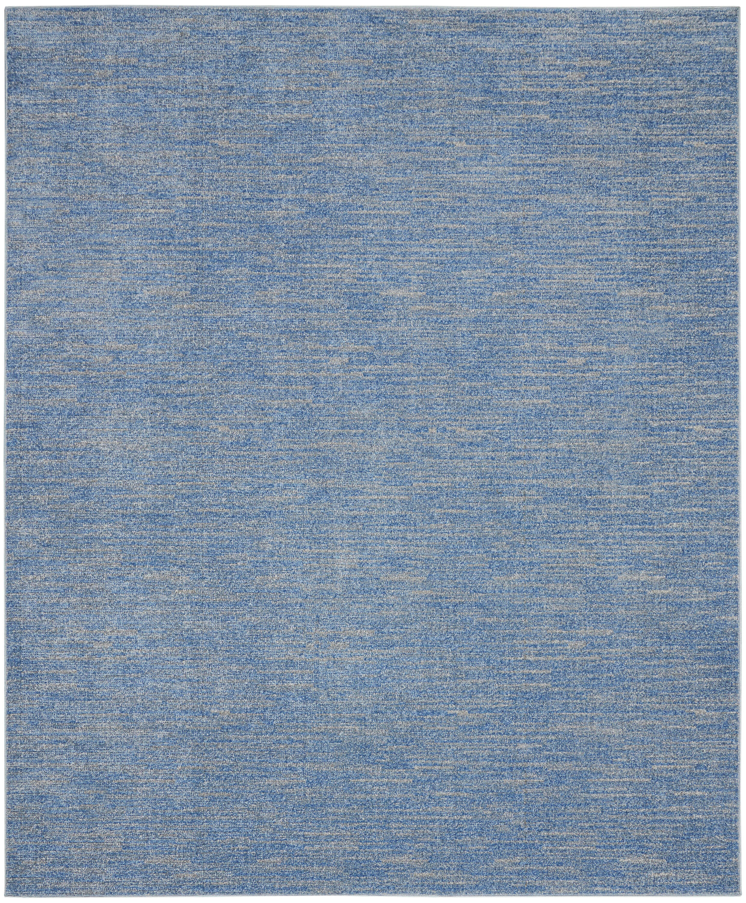 Nourison Home Nourison Nourison Essentials 7' x 10' Blue/Grey Outdoor Indoor/Outdoor Rug, Blue/Gray, large