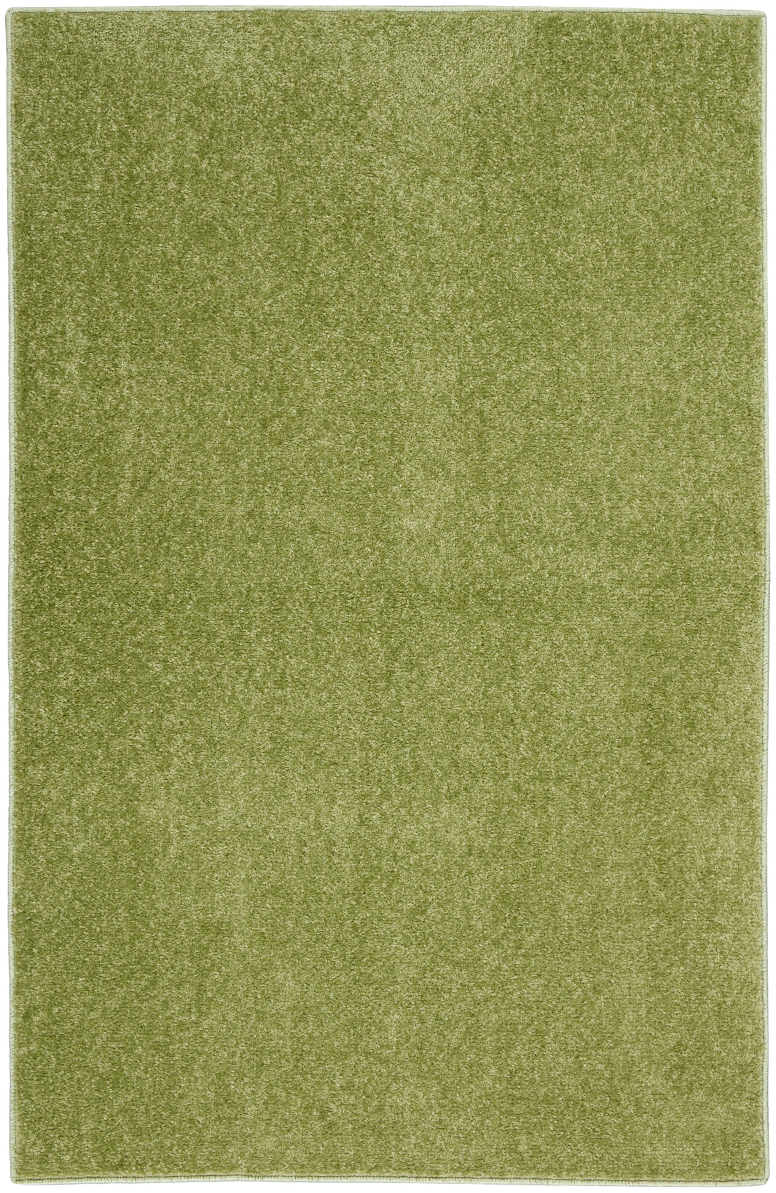 Nourison Home Nourison Nourison Essentials 2' x 4' Green Outdoor Indoor/Outdoor Rug, Green, large