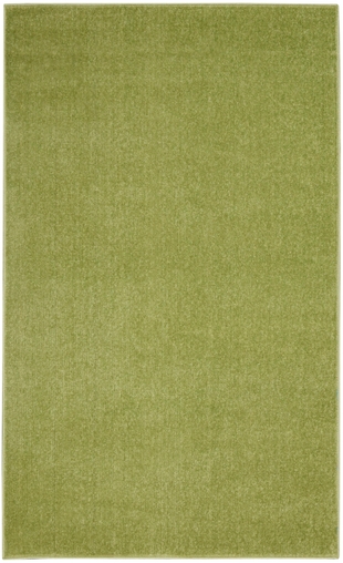 Nourison Home Nourison Nourison Essentials 3' x 5' Green Outdoor Indoor/Outdoor Rug, Green, large