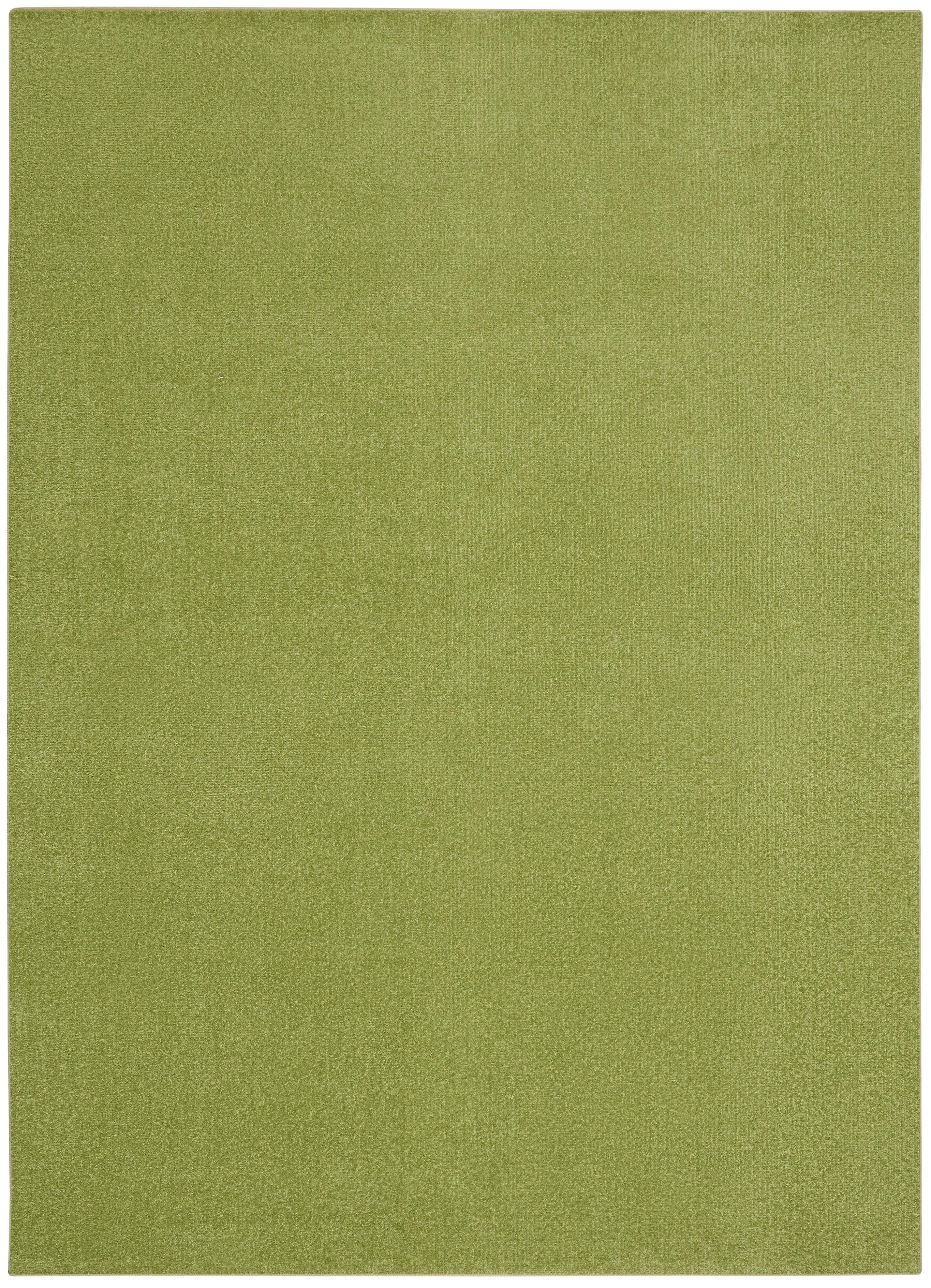 Nourison Home Nourison Nourison Essentials 6' x 9' Green Outdoor Indoor/Outdoor Rug, Green, large