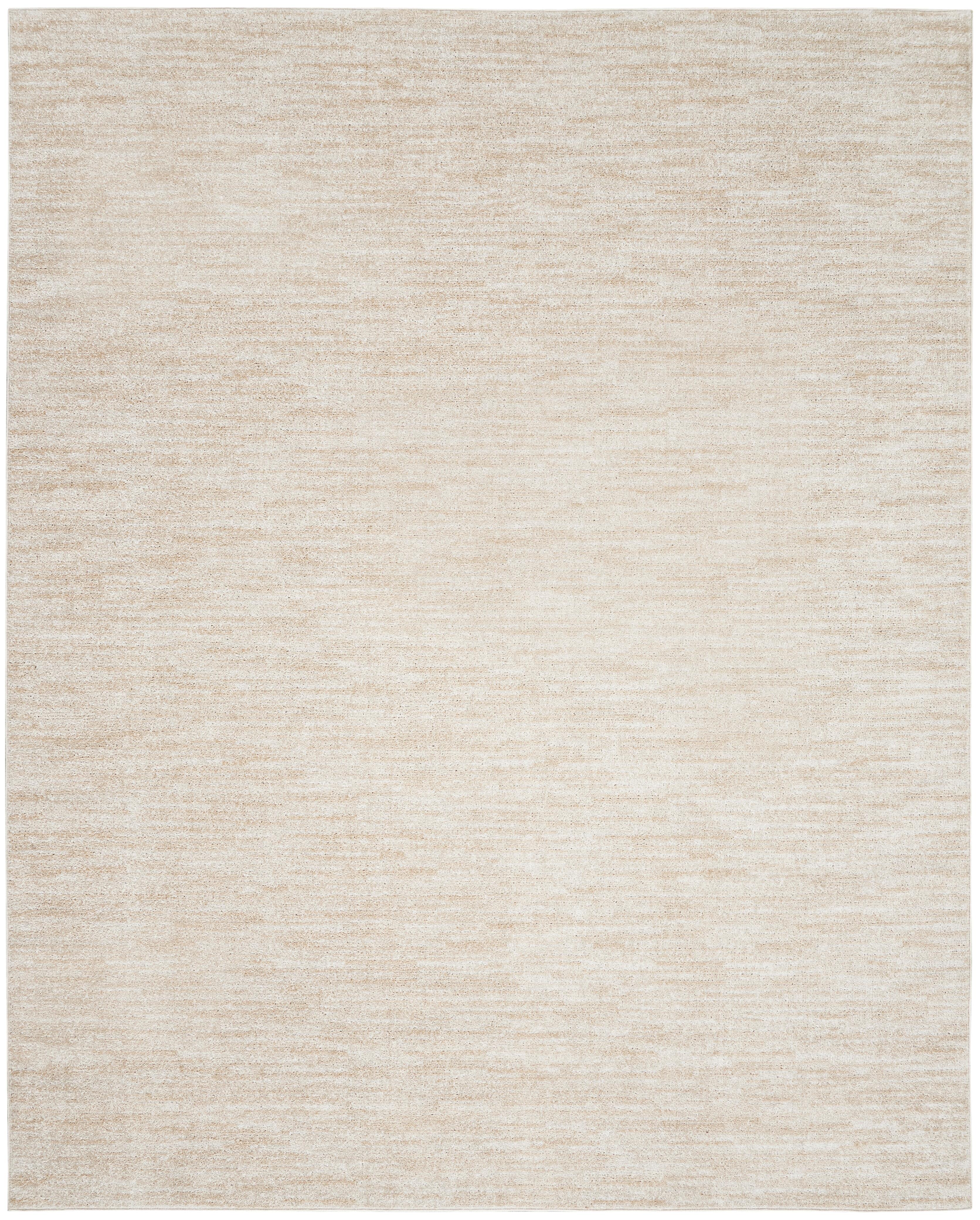 Nourison Home Nourison Nourison Essentials 8' x 10' Ivory Beige Outdoor Indoor/Outdoor Rug, Cream, large