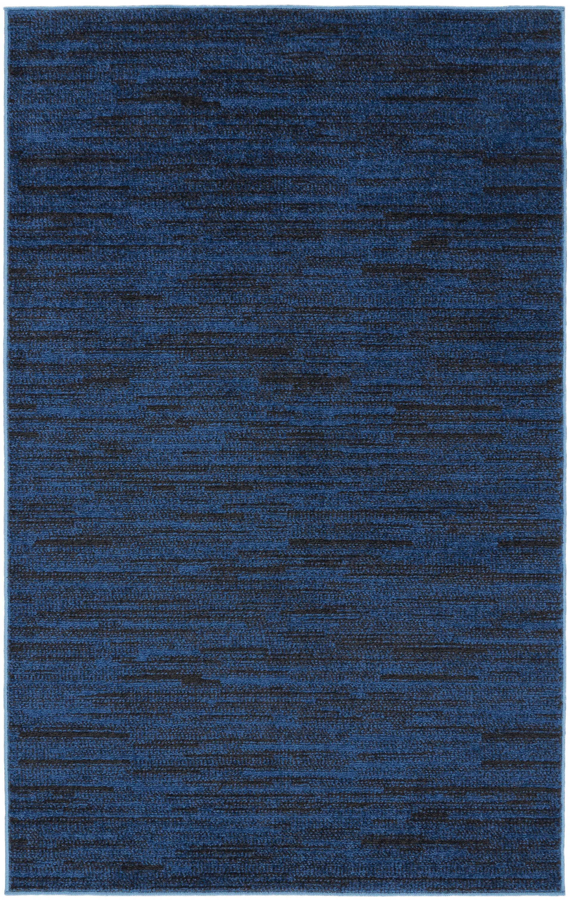 Nourison Home Nourison Nourison Essentials 3' x 5' Midnight Blue Outdoor Indoor/Outdoor Rug, Midnight Blue, large