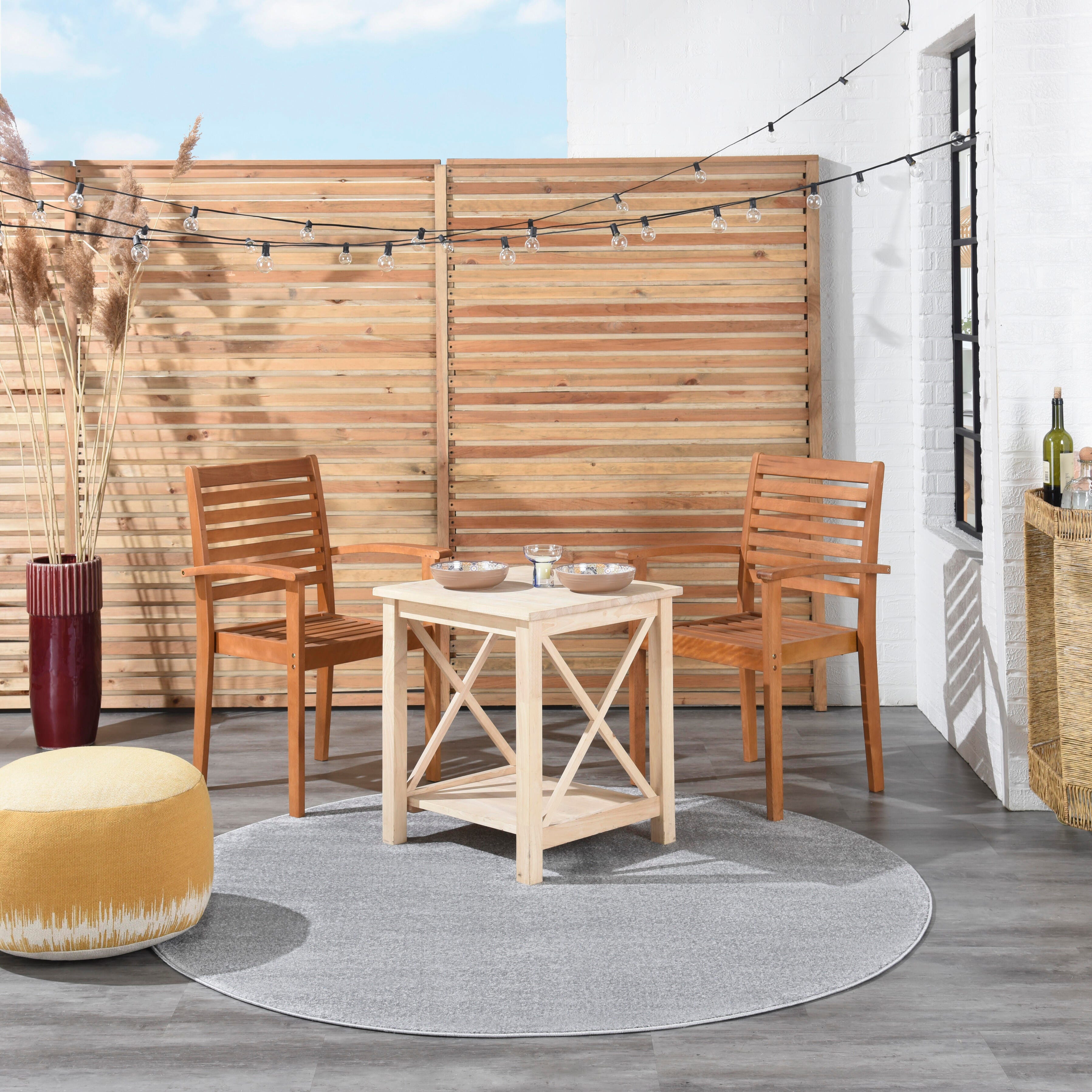 Nourison Home Nourison Nourison Essentials 6' x ROUND Silver Grey Outdoor Indoor/Outdoor Rug, Silver, rollover