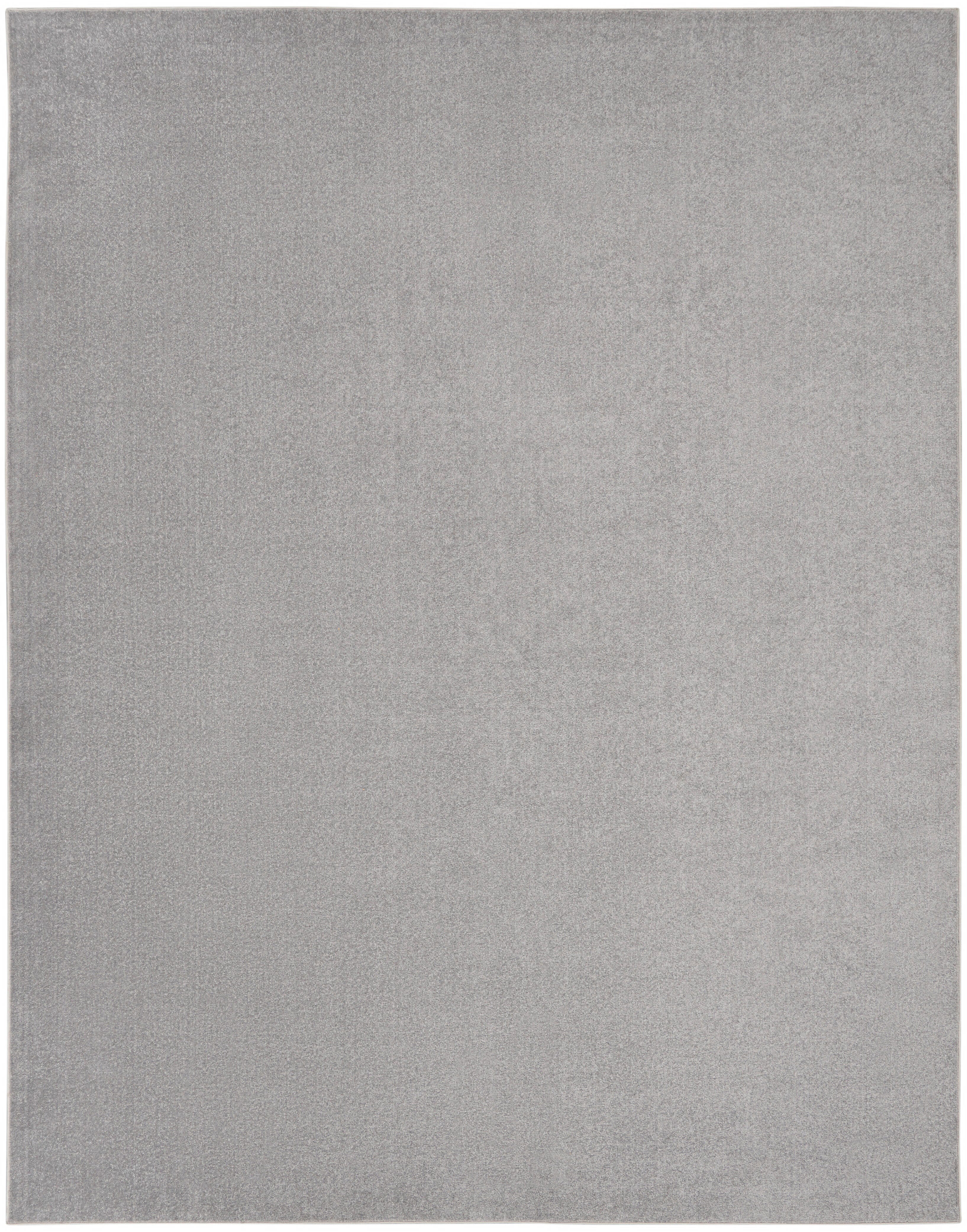 Nourison Home Nourison Nourison Essentials 7' x 10' Silver Grey Outdoor Indoor/Outdoor Rug, Silver, large
