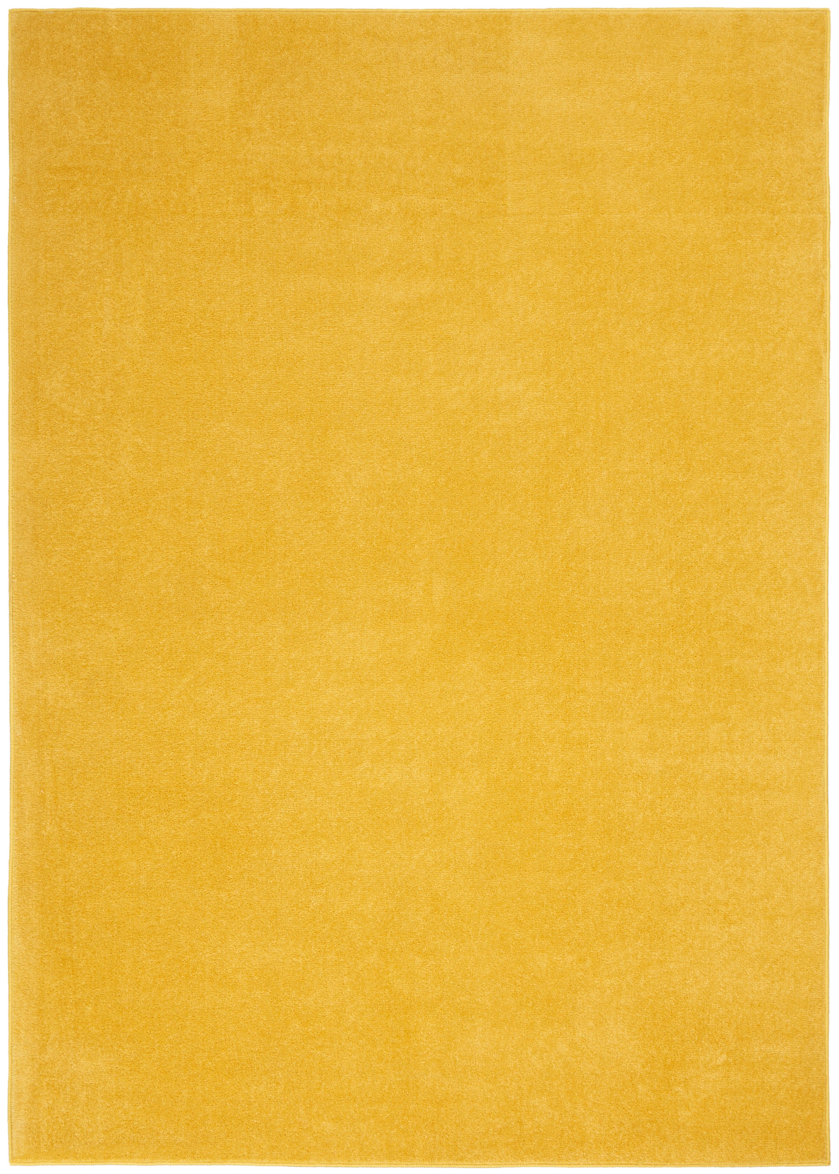 Nourison Home Nourison Nourison Essentials 6' x 9' Yellow Outdoor Indoor/Outdoor Rug, Yellow, large