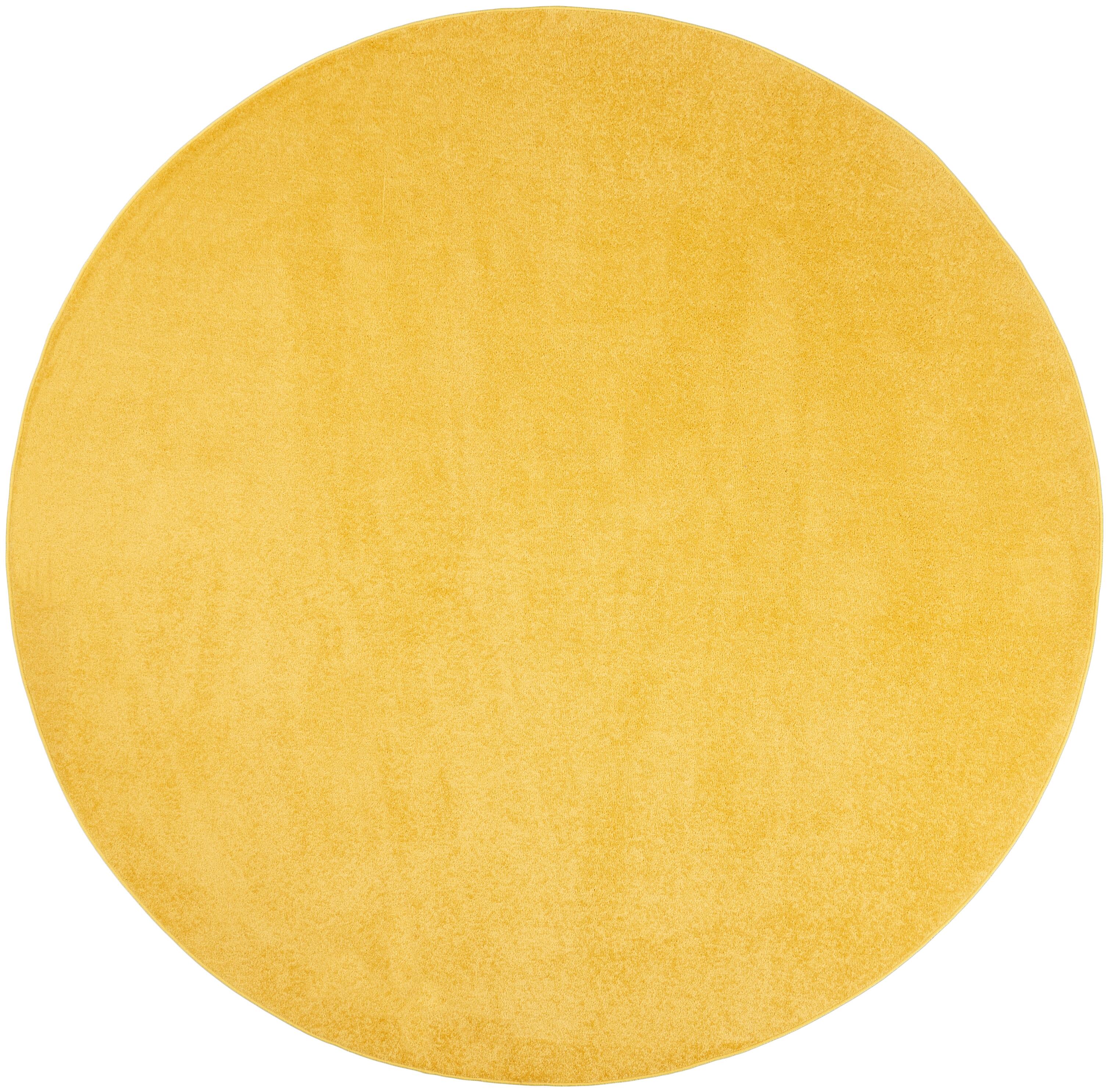 Nourison Home Nourison Nourison Essentials 8' x round Yellow Outdoor Indoor/Outdoor Rug, Yellow, large