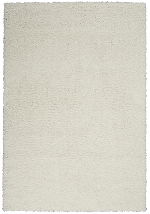 Nourison Home Nourison Shangri-La 5' x 7' Ivory Shag Indoor Rug, Ivory, large