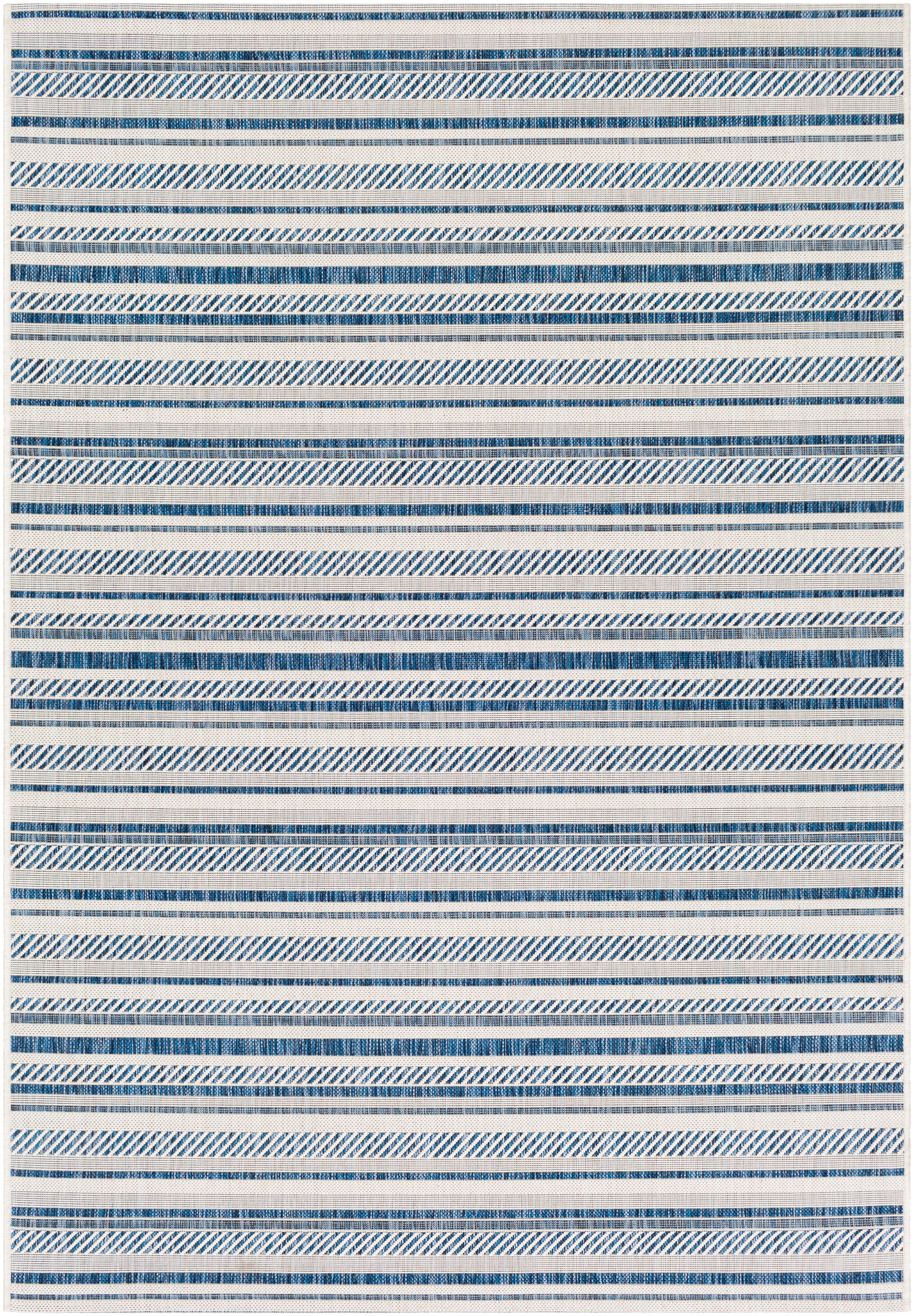 Surya Eagean 7'10" x 10'2" Area Rug, Denim/Navy/White, large
