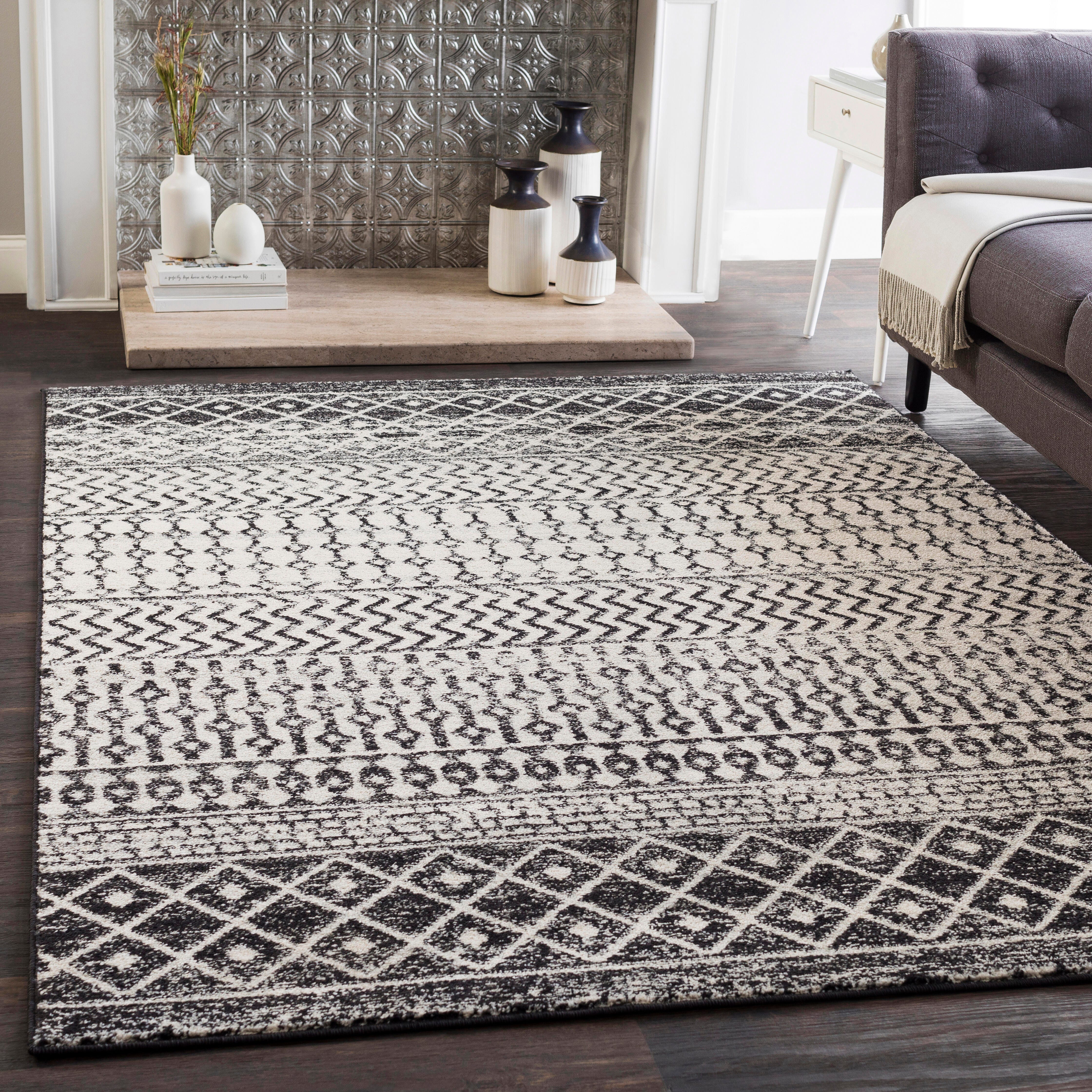 Surya Elaziz 6'7" x 9' Area Rug, Multi, large