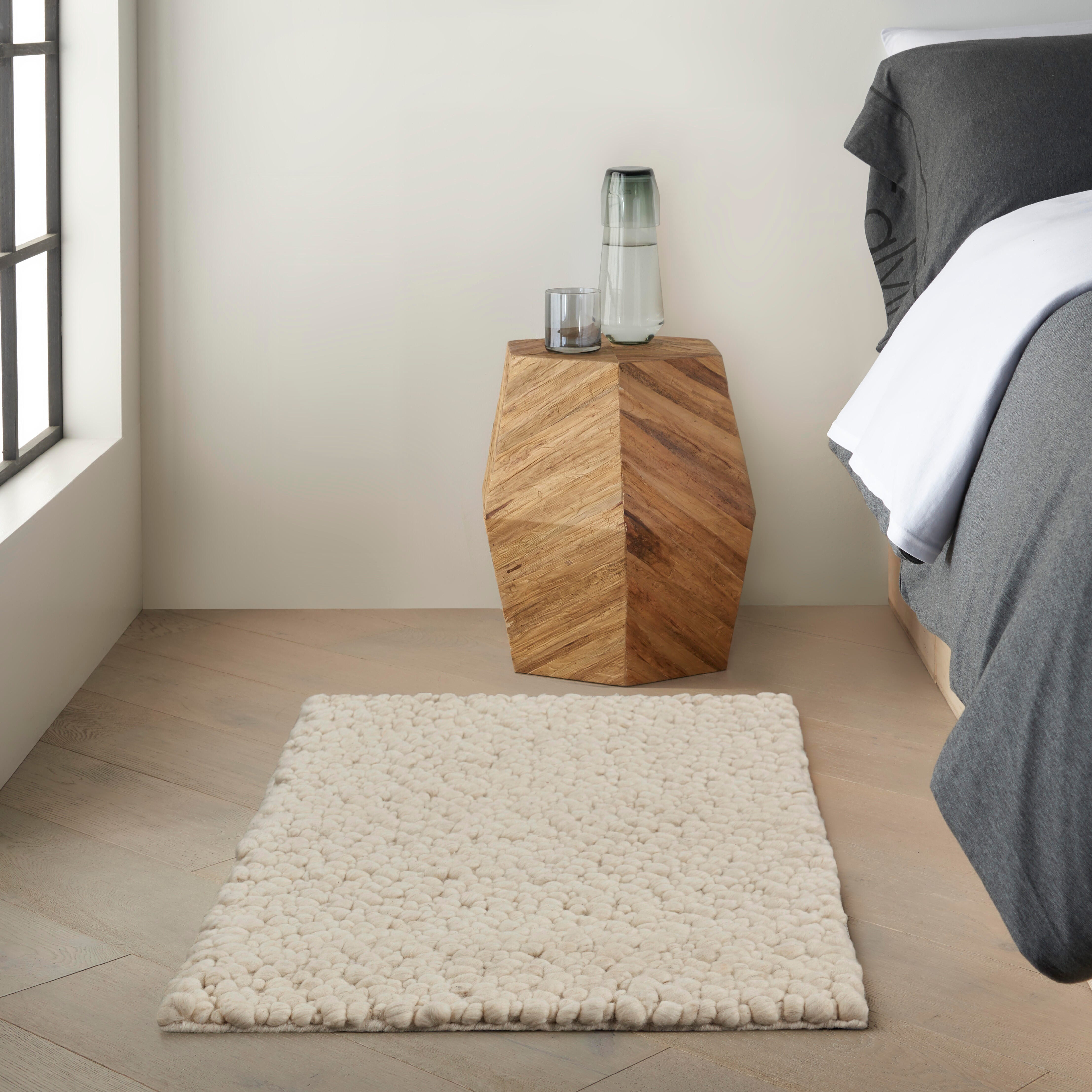 Calvin Klein Riverstone 2' x 3' Indoor Rug, Ivory, rollover