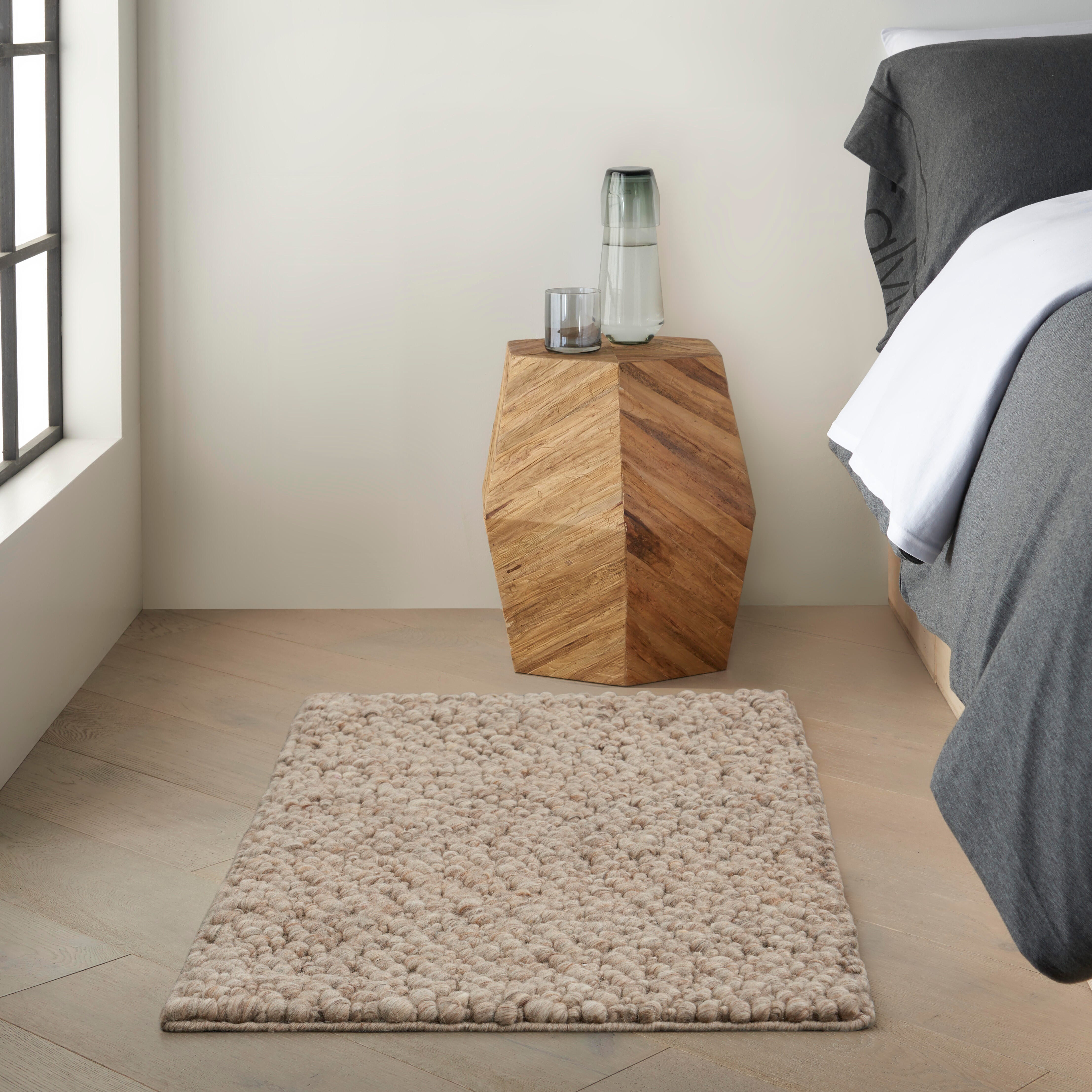 Calvin Klein Riverstone 2' x 3' Indoor Rug, Mocha, rollover