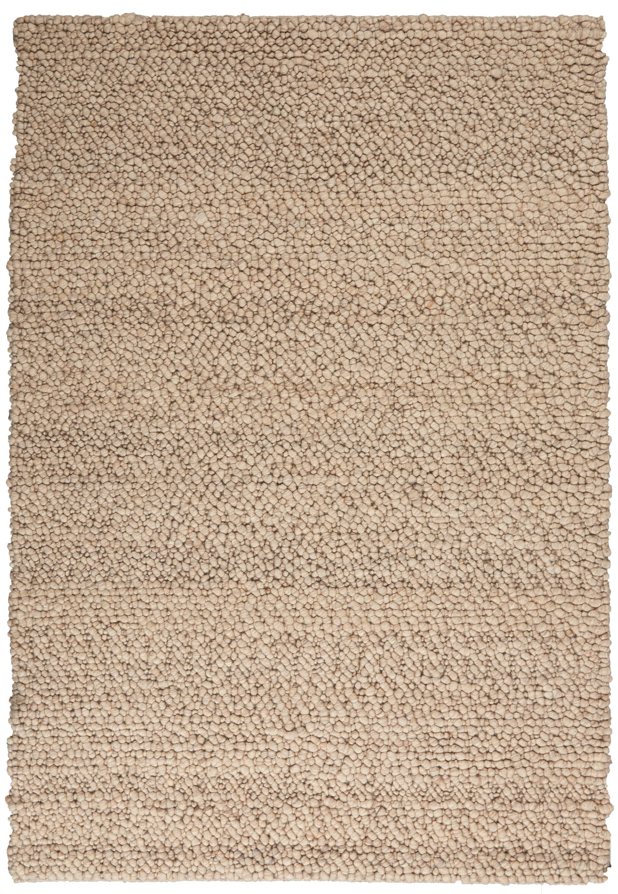 Calvin Klein Calvin Klein Riverstone 4' x 6' Mocha Farmhouse Indoor Rug, Mocha, large