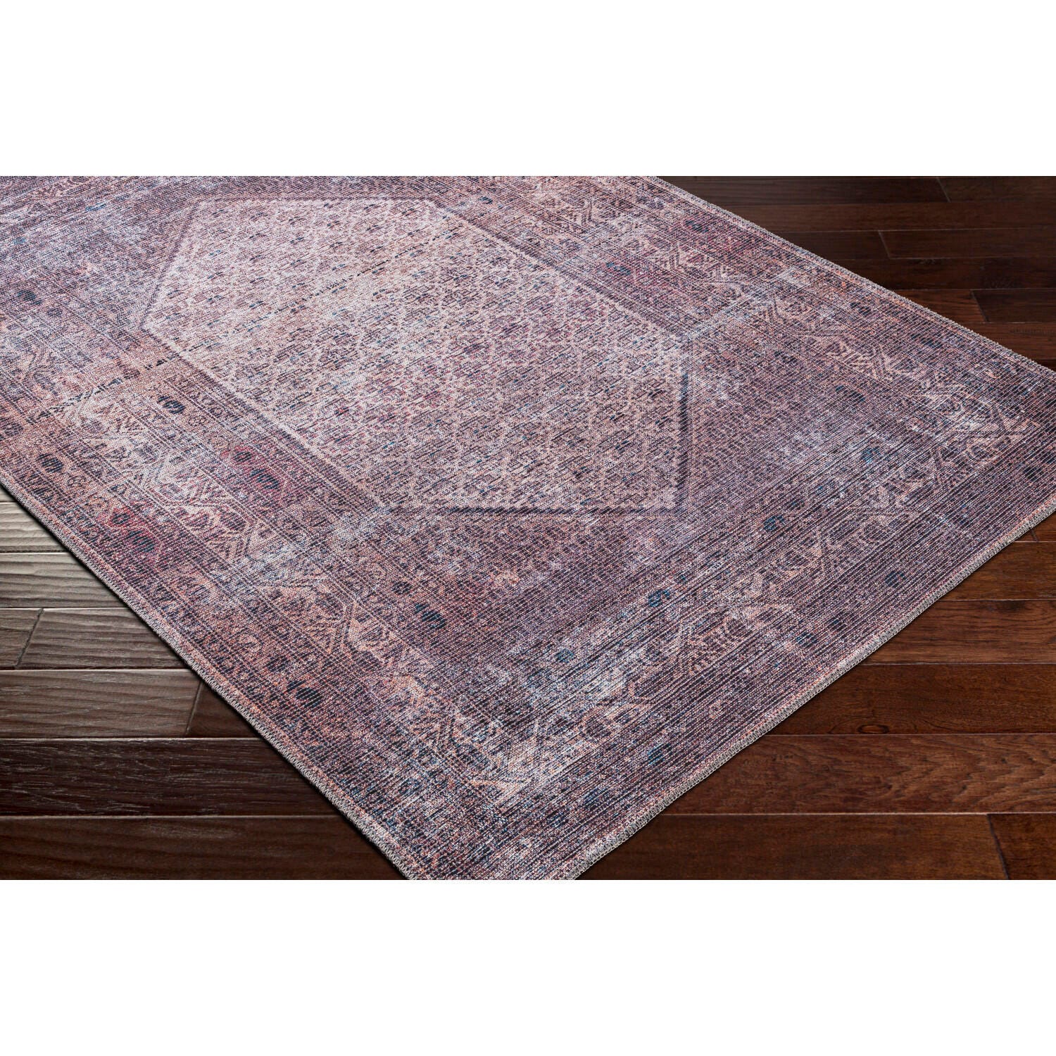 Home Accents Colin Cln-2313 2'7" X 7'3" Rug, Old Lavender, rollover