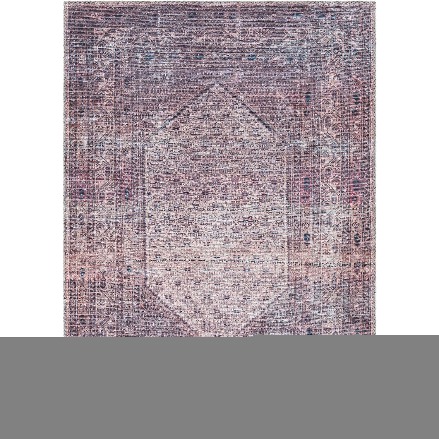 Home Accents Colin Cln-2313 5'3" X 7'3" Rug, Old Lavender, large