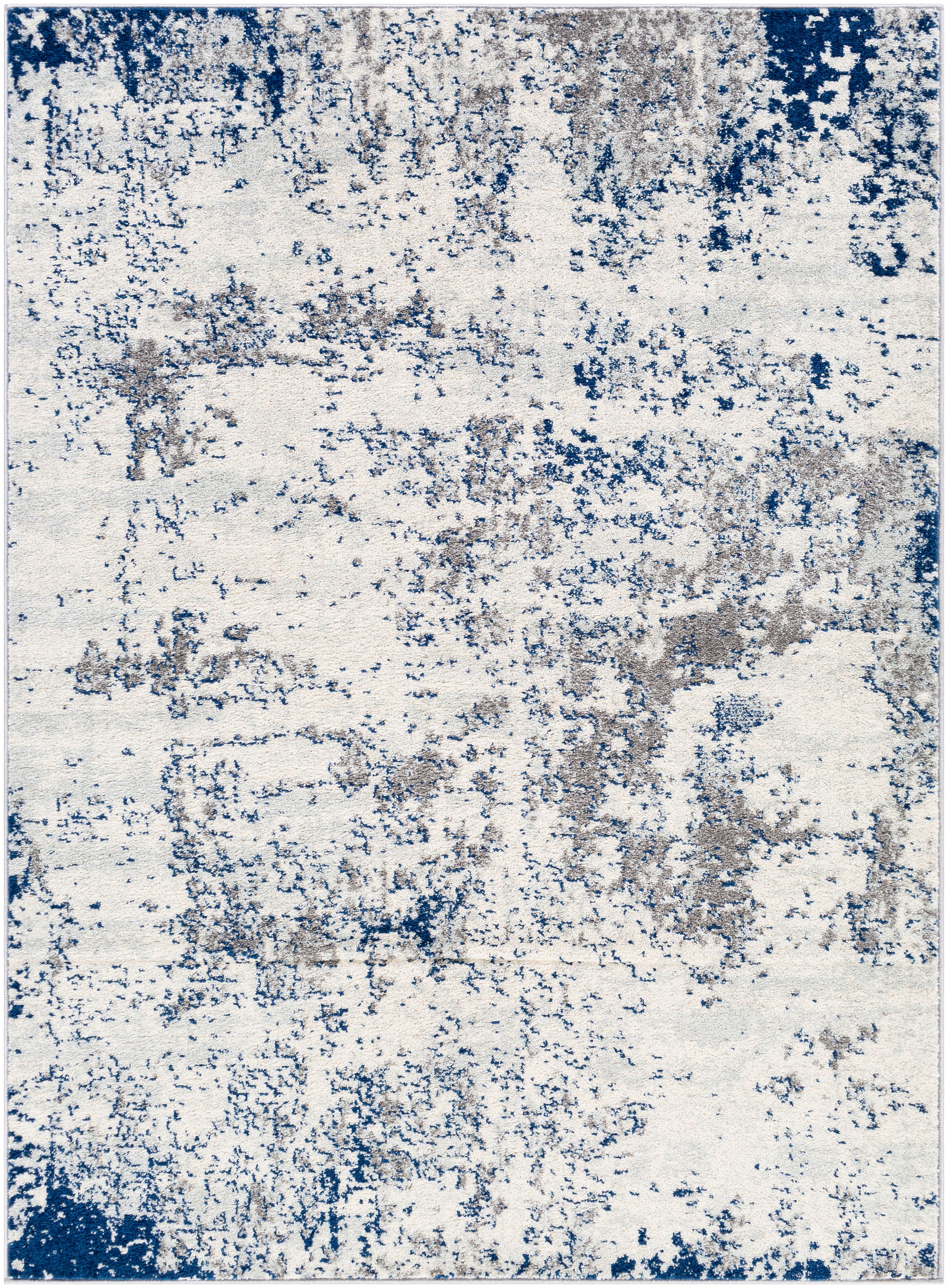 Surya Sunderland Modern Area Rug, Dark Blue/Gray, large