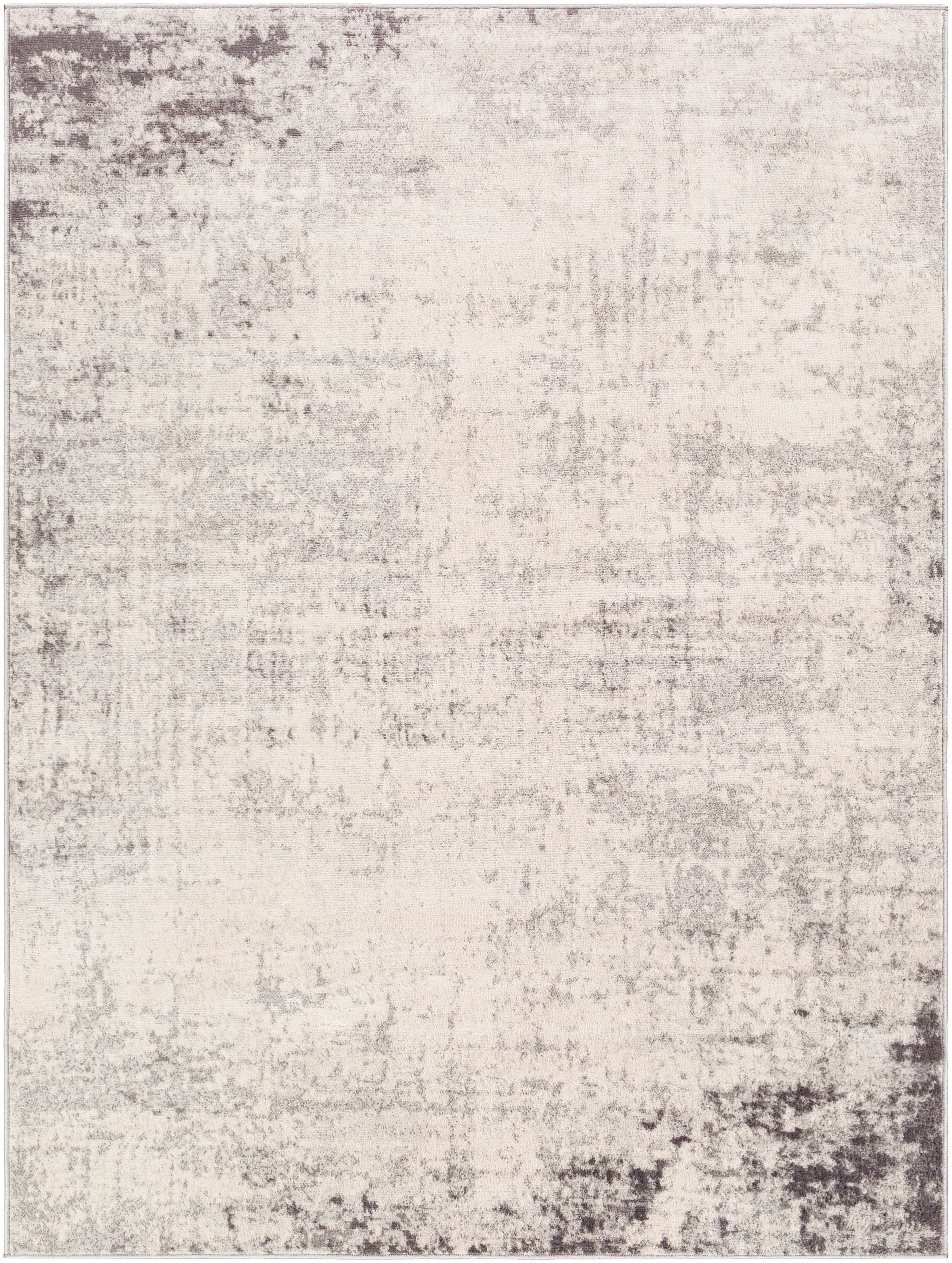 Surya Roma Modern Area Rug, Medium Gray, large