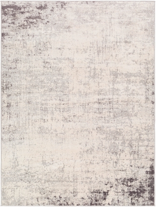 Surya Roma Modern Area Rug, Medium Gray, large