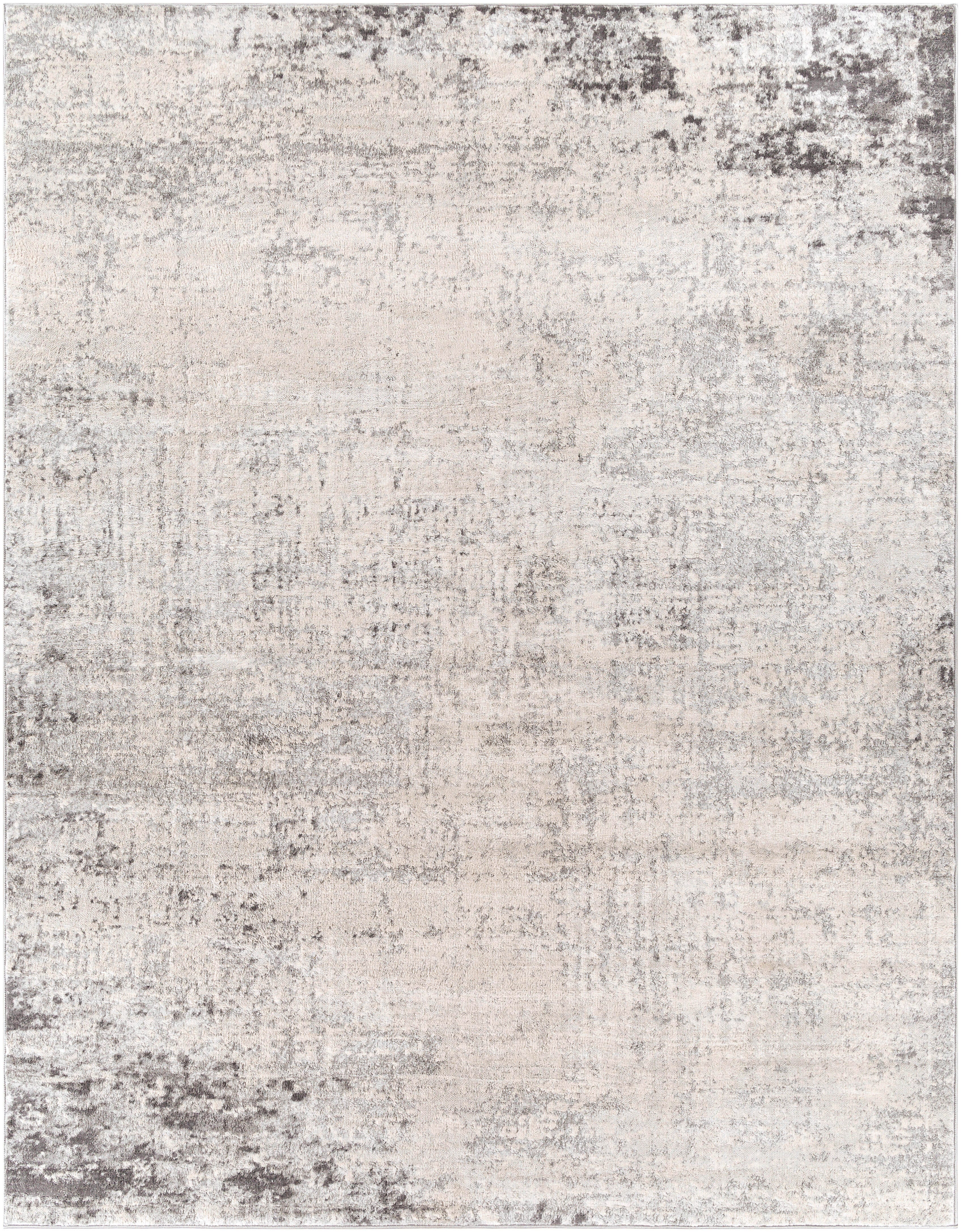 Surya Roma Modern Area Rug, Medium Gray, large