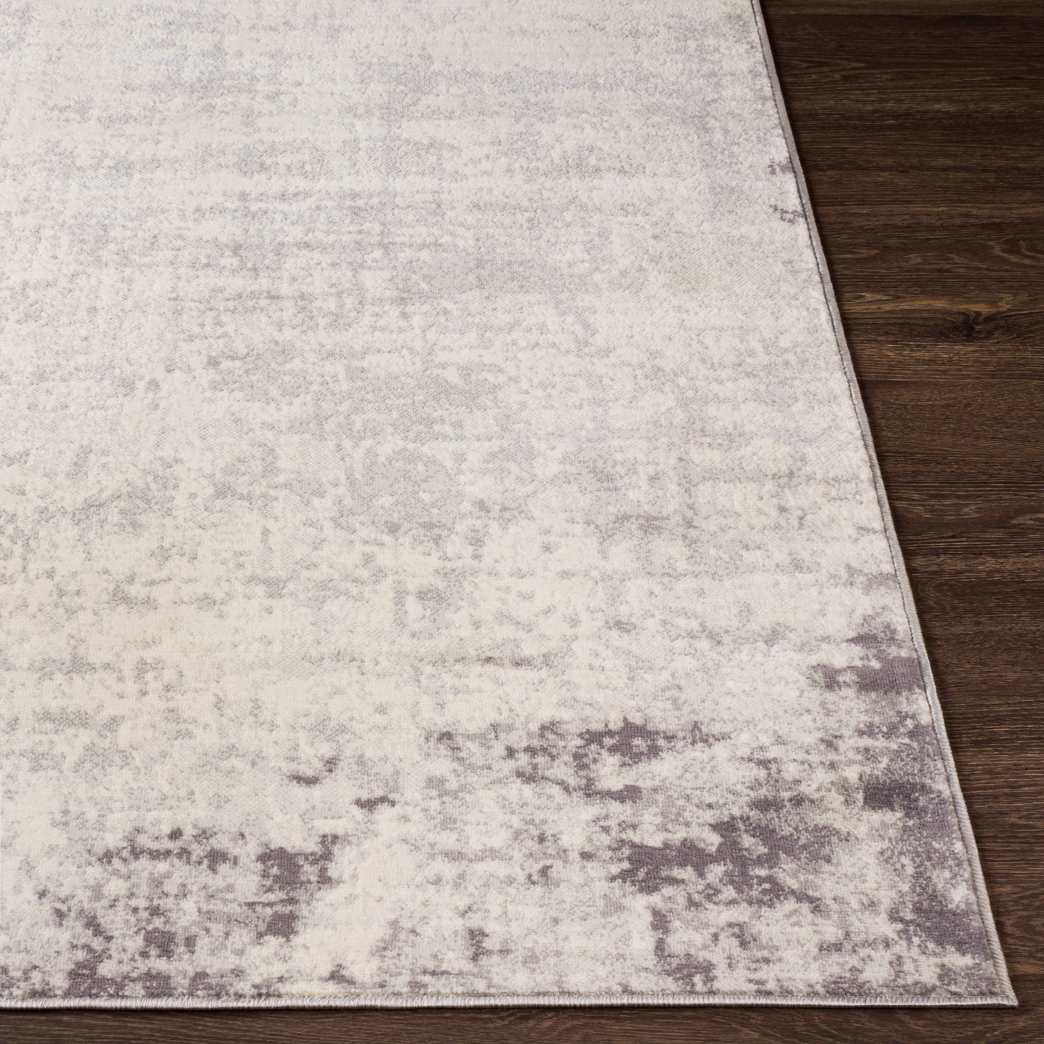 Surya Roma Modern Area Rug, Medium Gray, large