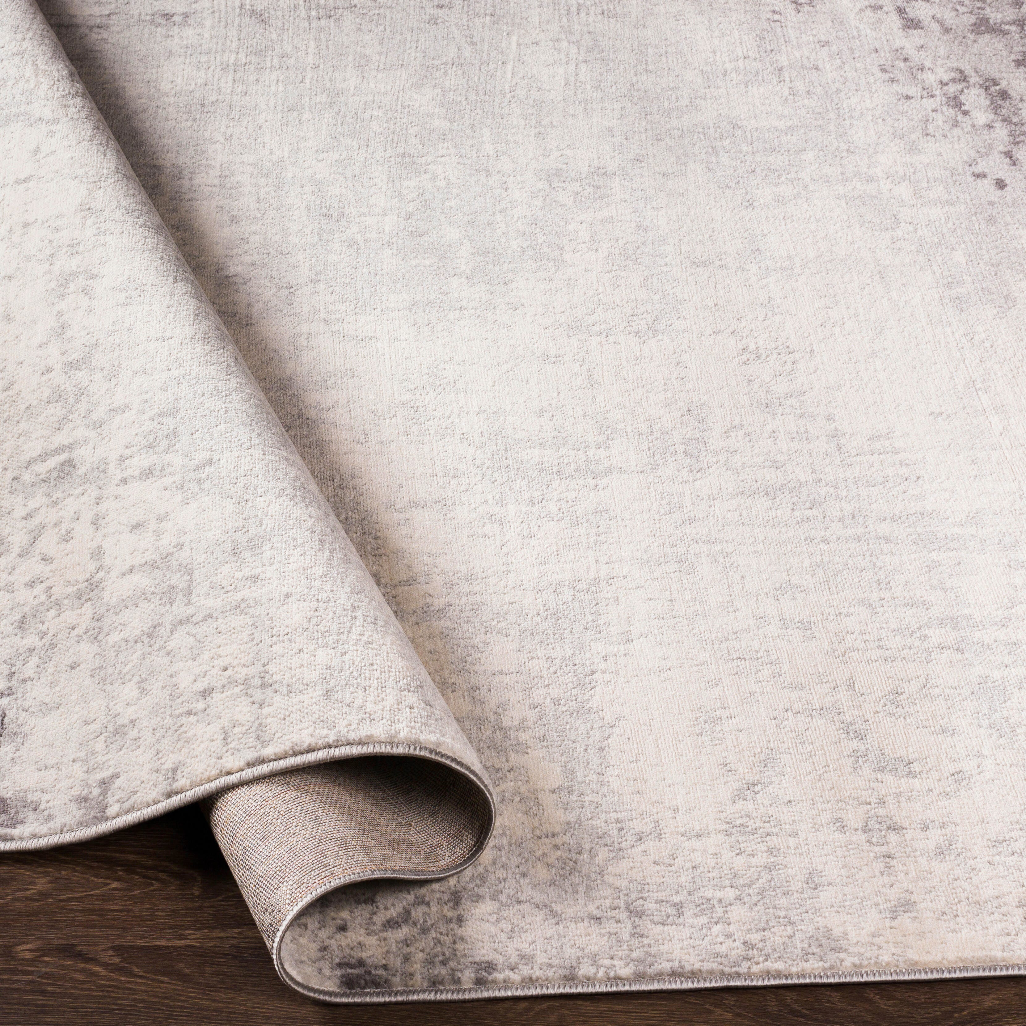 Surya Roma Modern Area Rug, Medium Gray, large