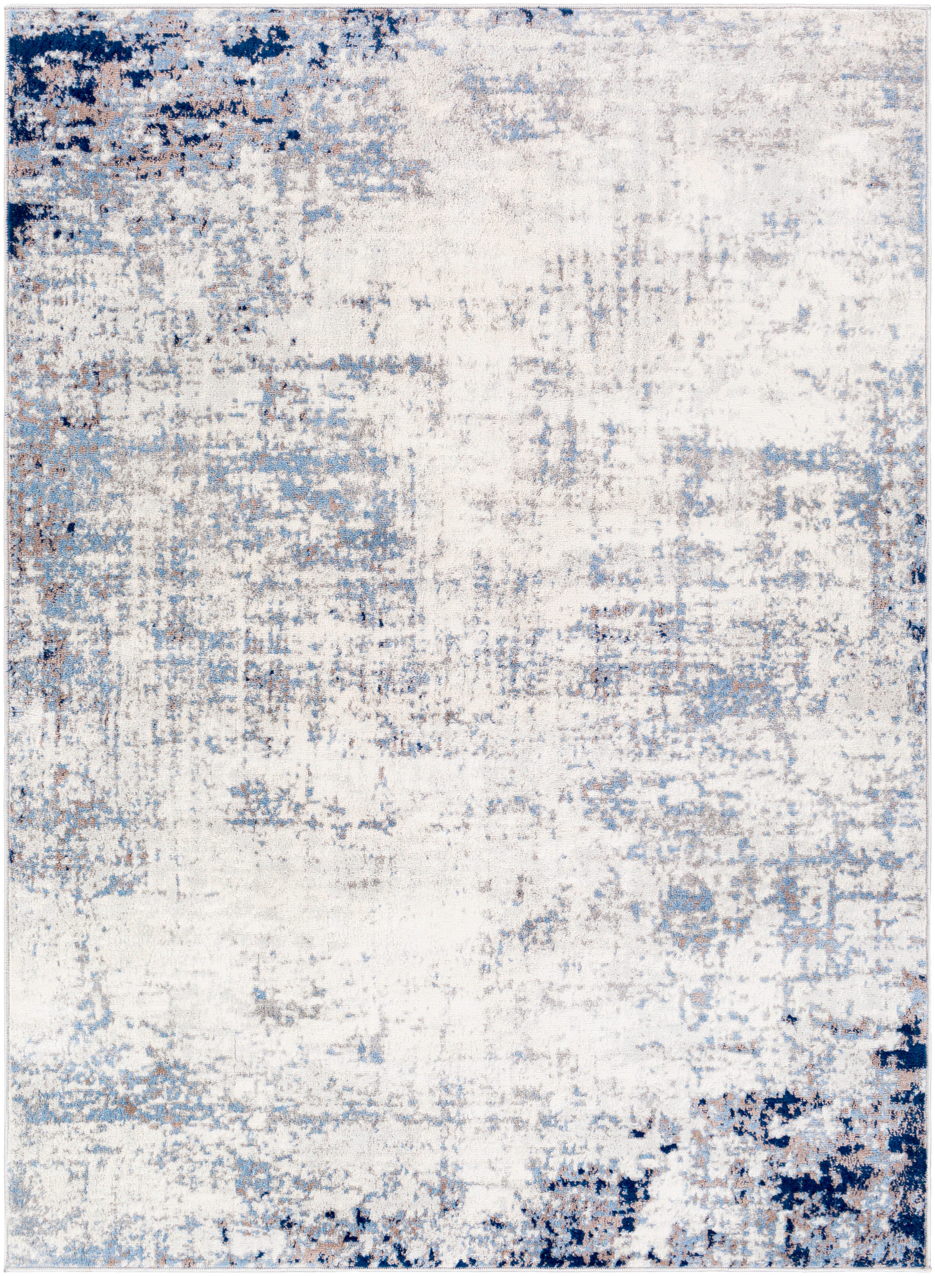Surya Roma Modern Area Rug, Dark Blue, large