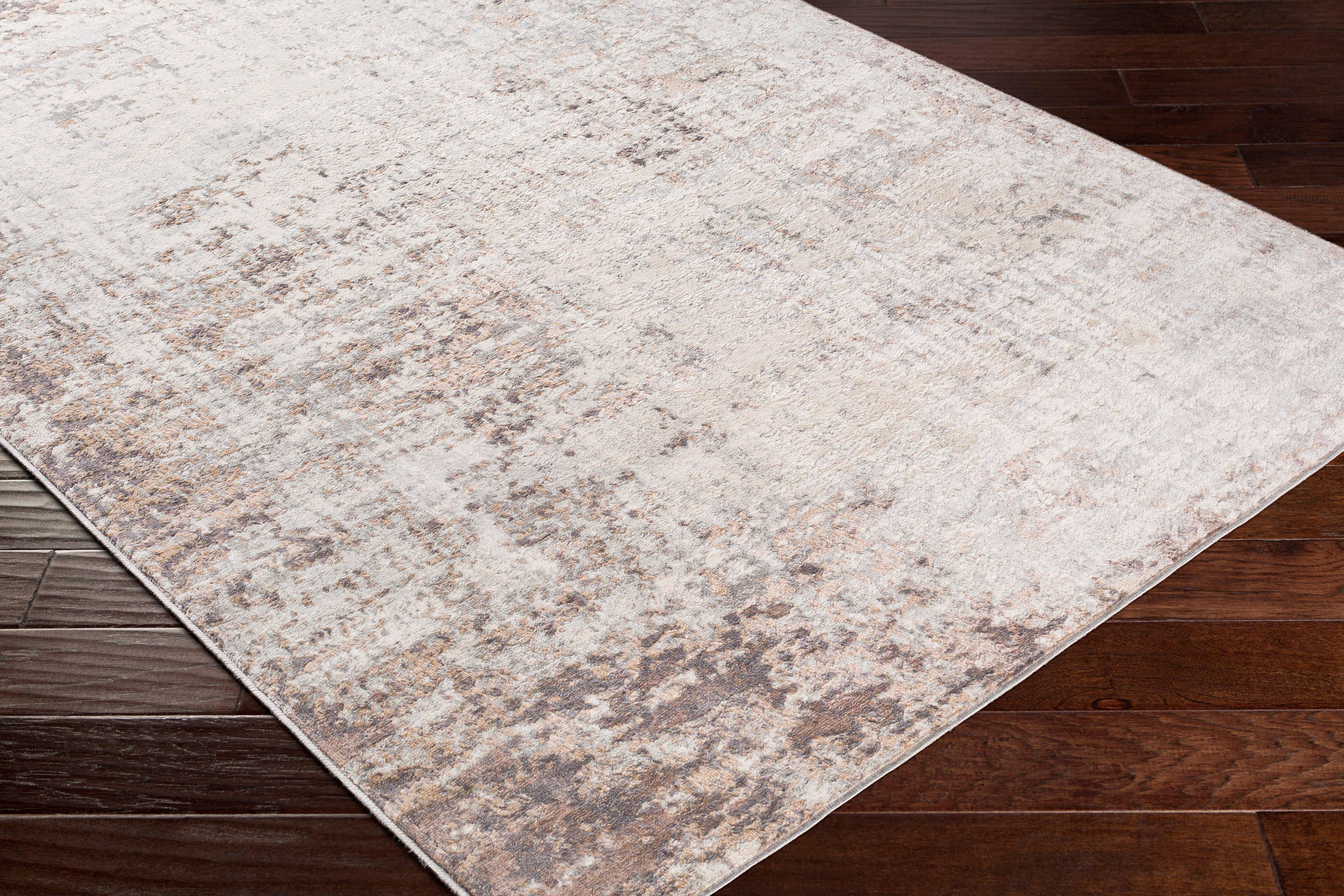 Surya Roma Modern Area Rug, Camel, large