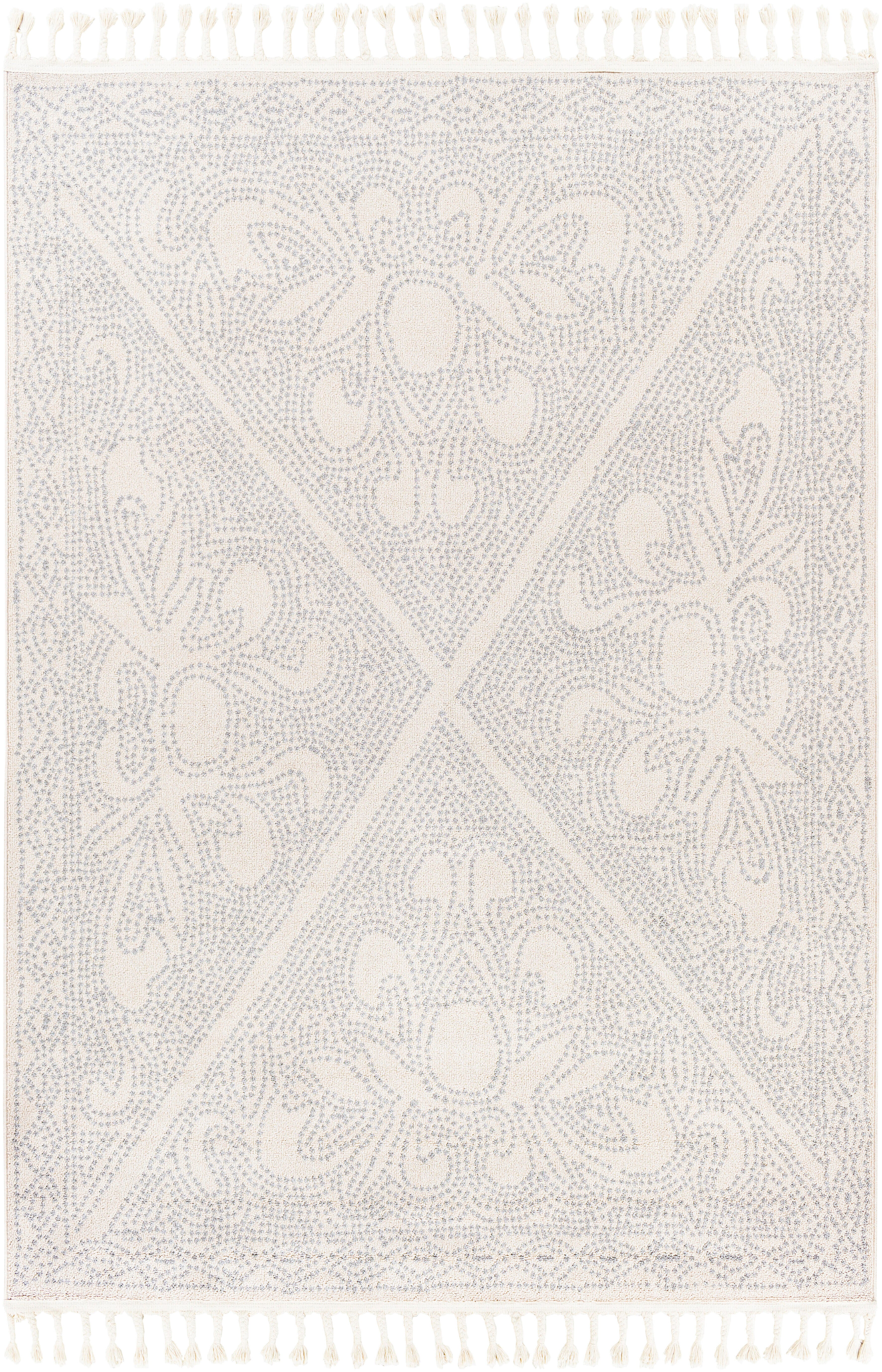Surya Euphoria Global Area Rug, Light Gray, large