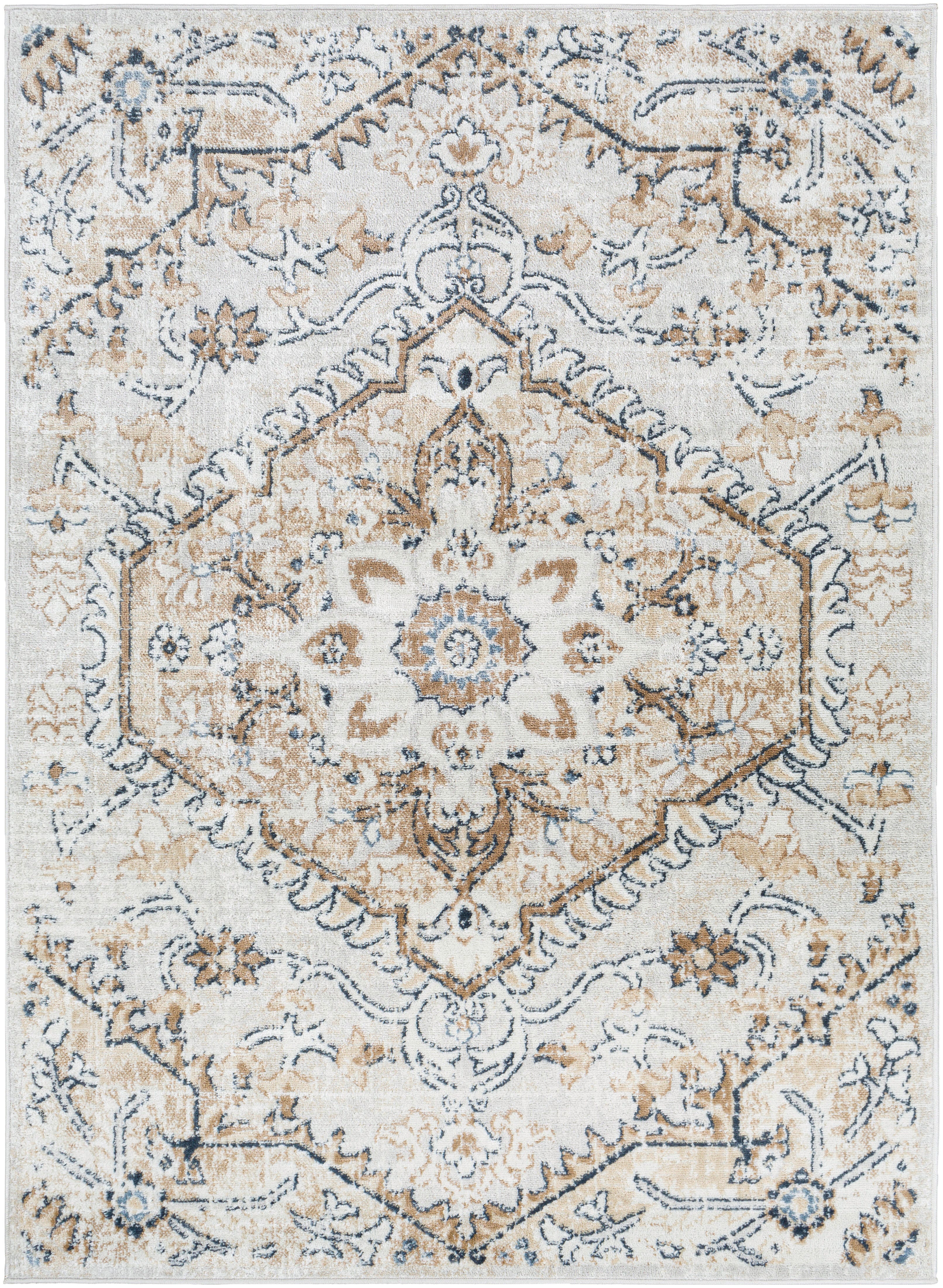 Surya St tropez Traditional Area Rug, Tan/Gray, large