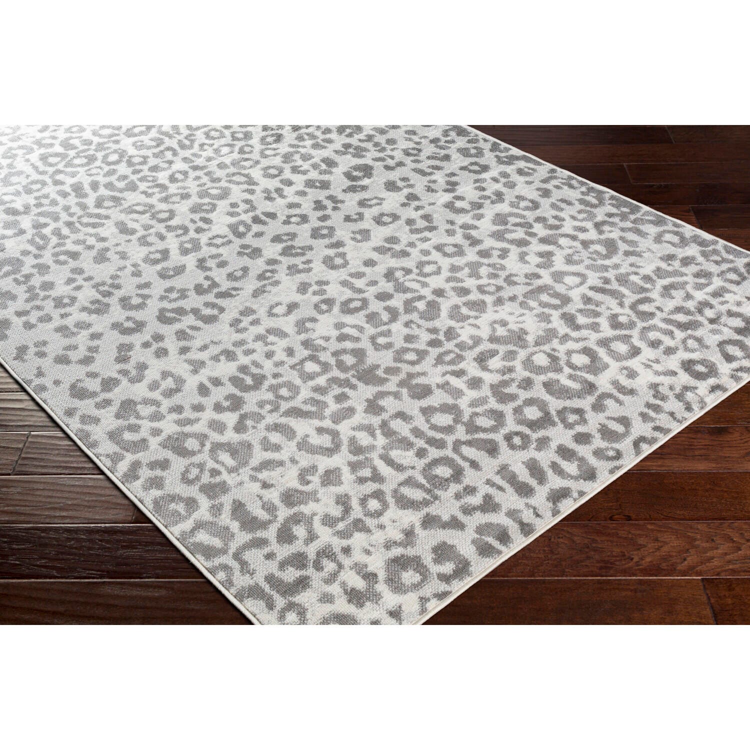 Surya Pisa Modern Area Rug, Light Gray, rollover