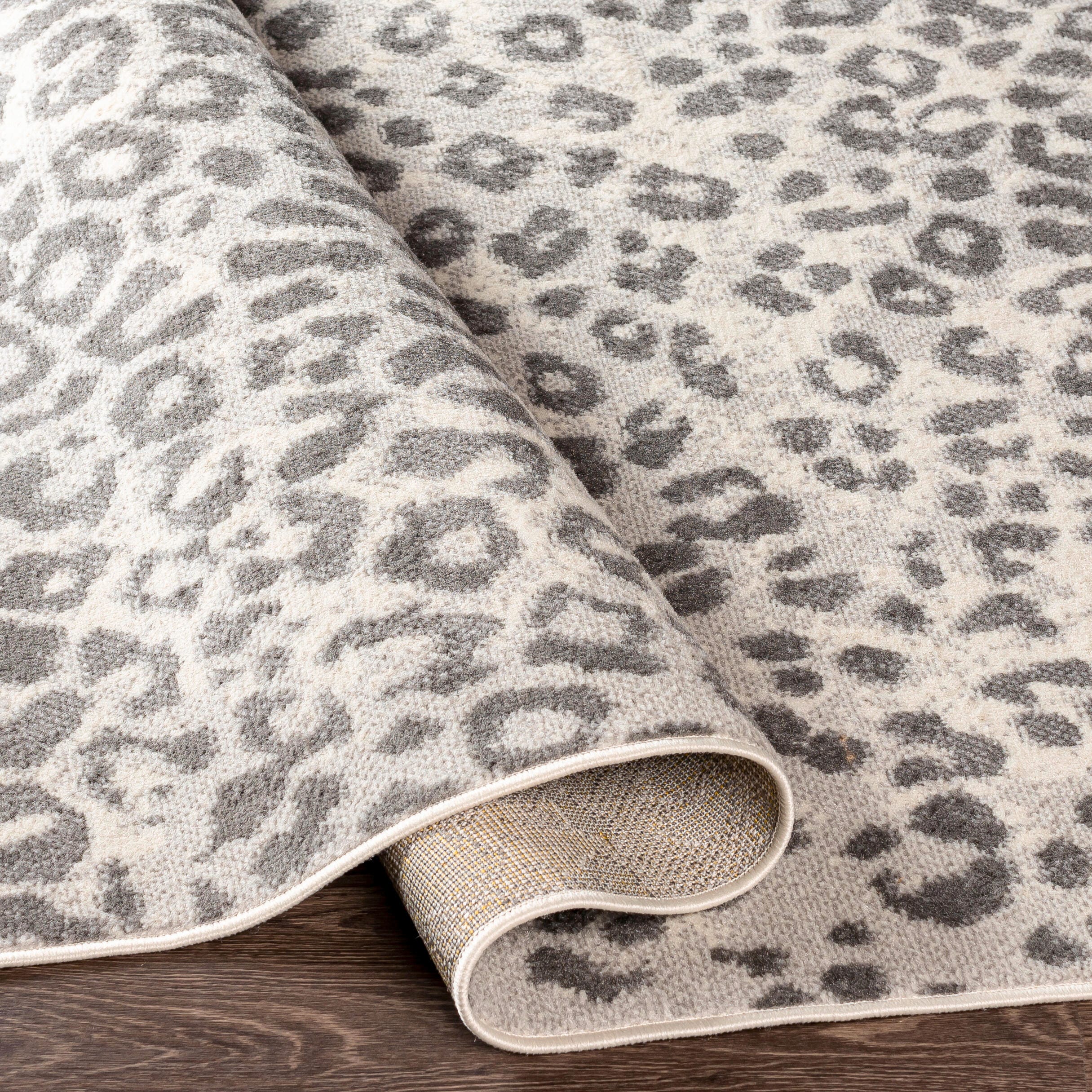 Surya Pisa Modern Area Rug, Light Gray, large
